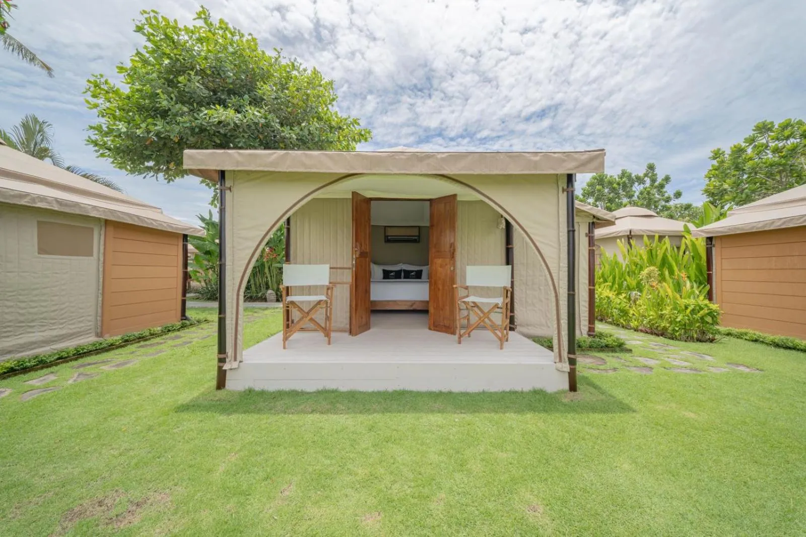Property building in Bali Beach Glamping