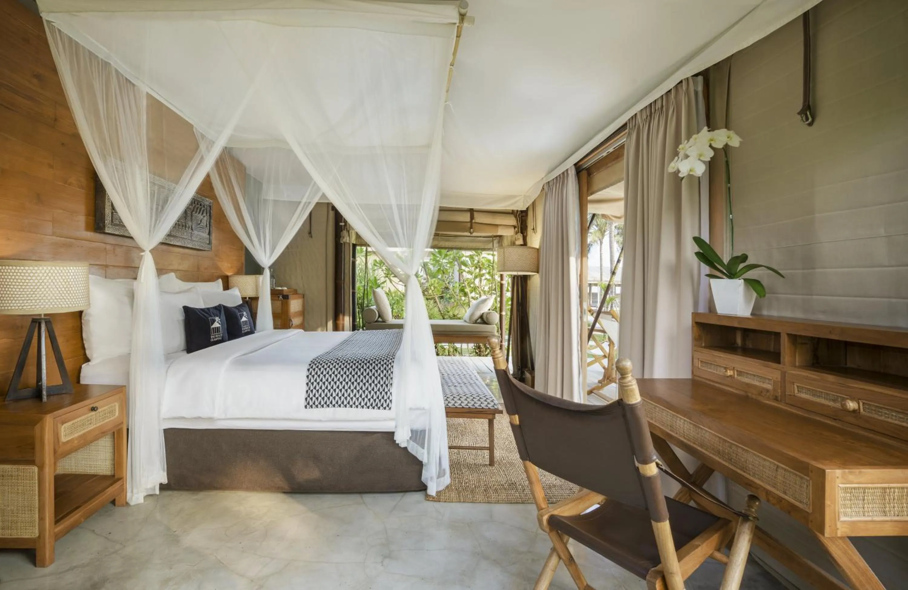 Bedroom, Bed in Bali Beach Glamping