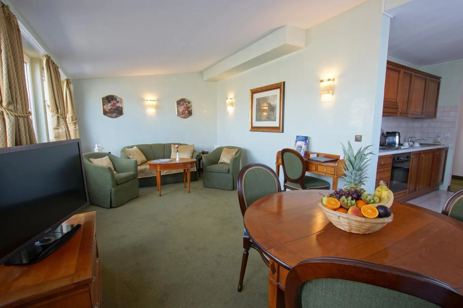Living room in Hotel am Luisenplatz
