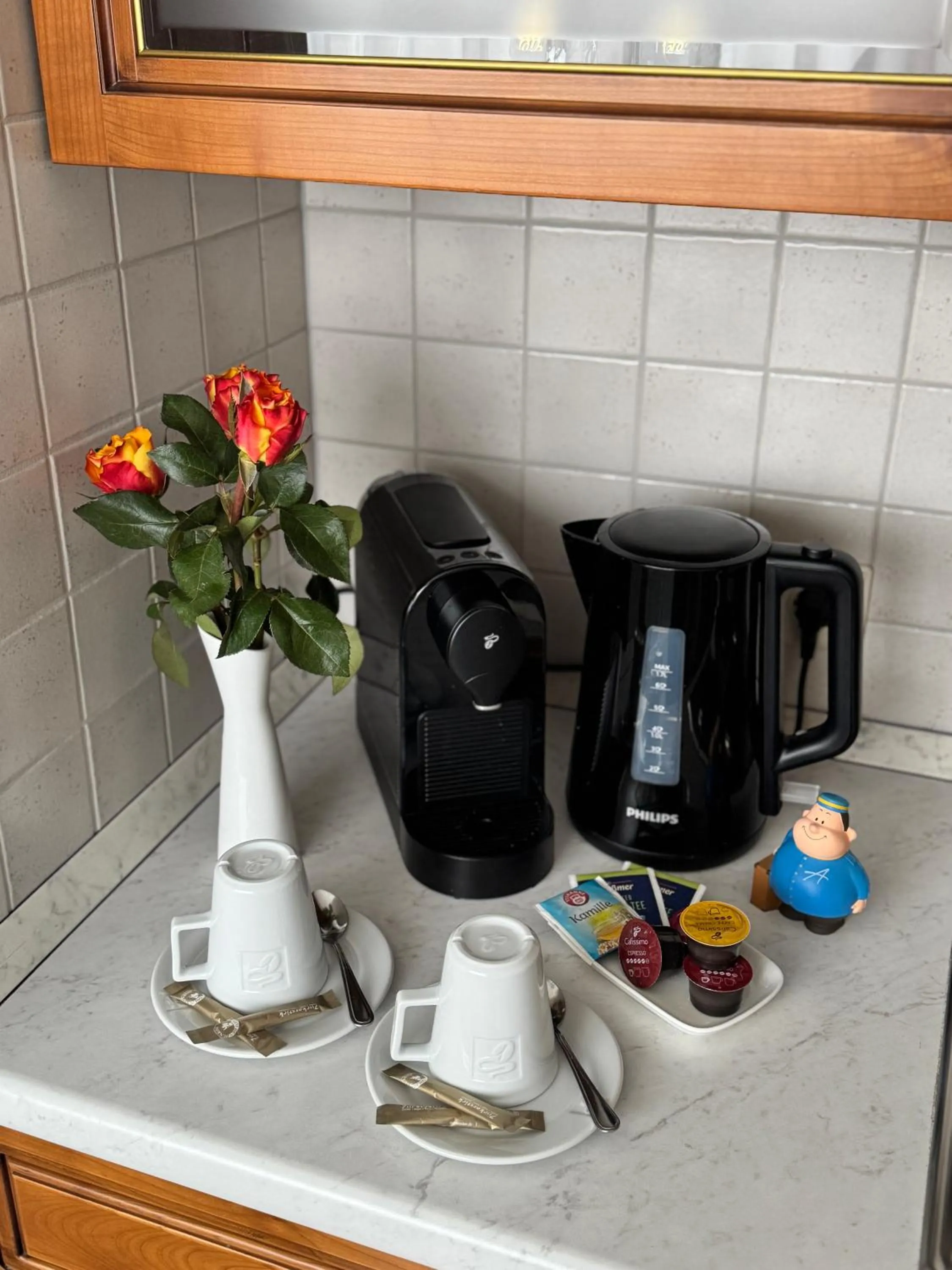 Coffee/tea facilities in Hotel am Luisenplatz