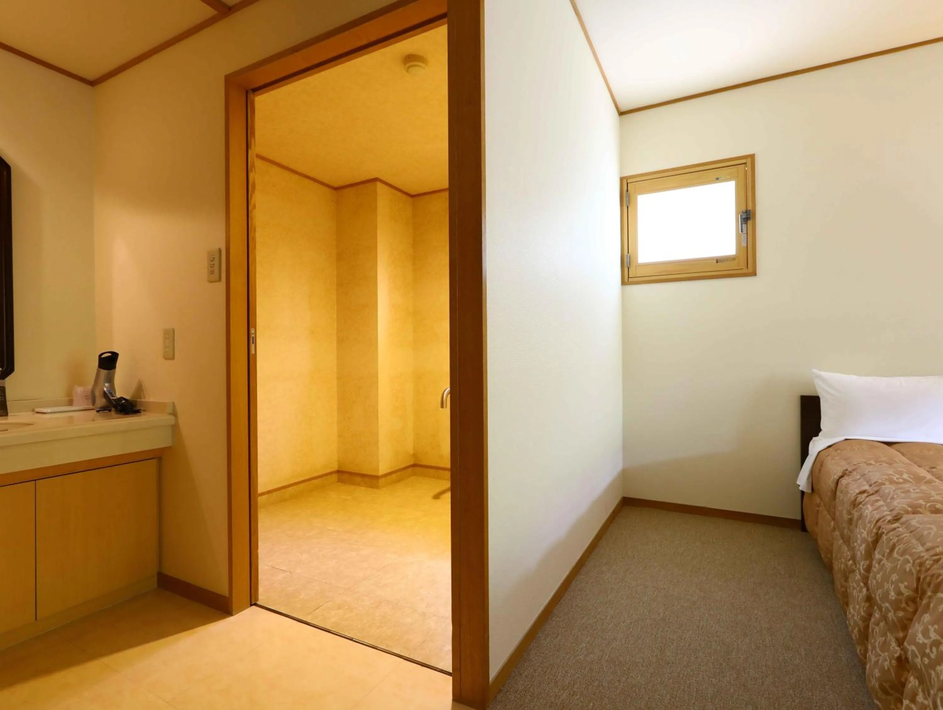 Facility for disabled guests, Bed in Yugawara Chiyodasou