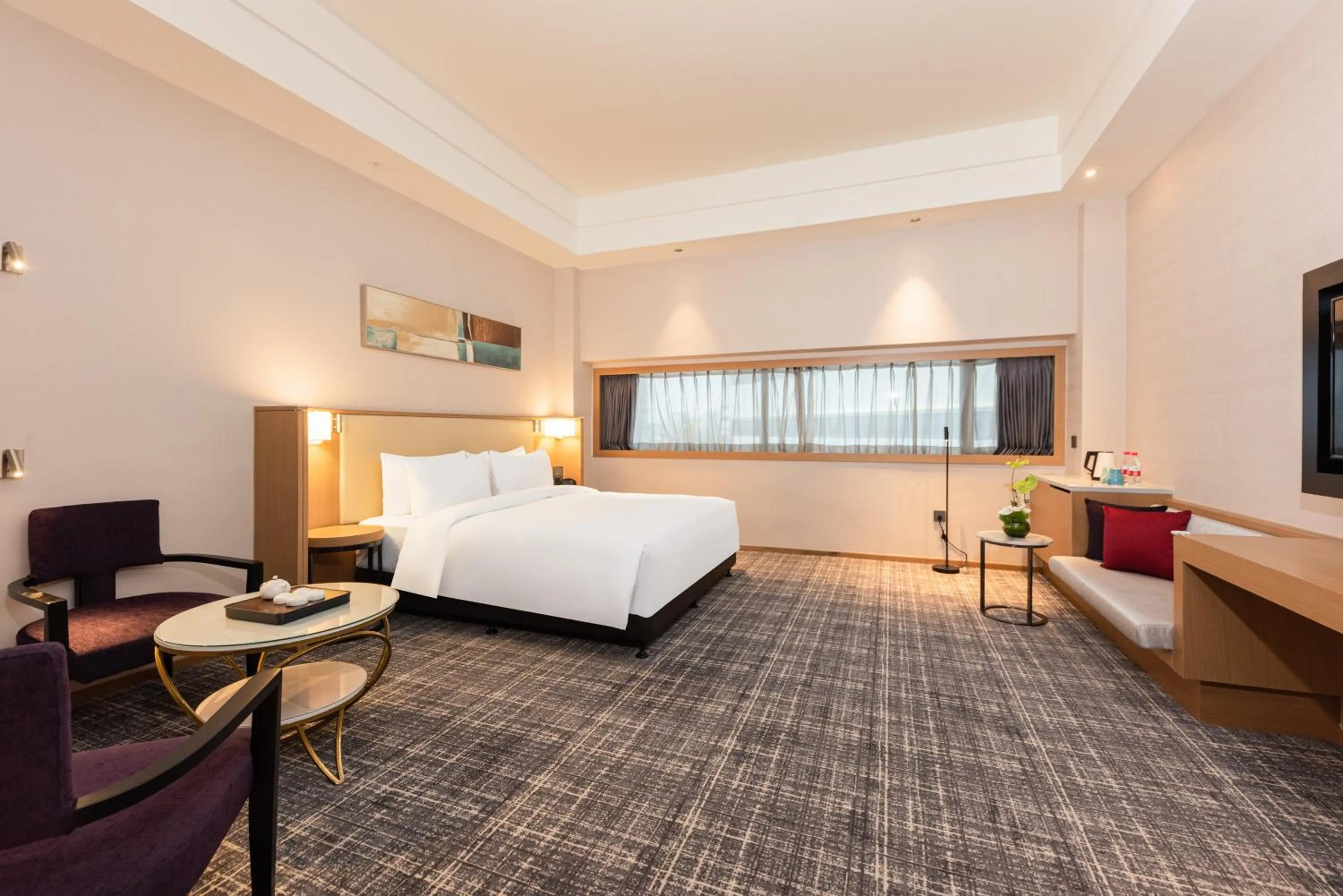 Photo of the whole room, Bed in Xence hotel near Xiamen Airport & SM Mall