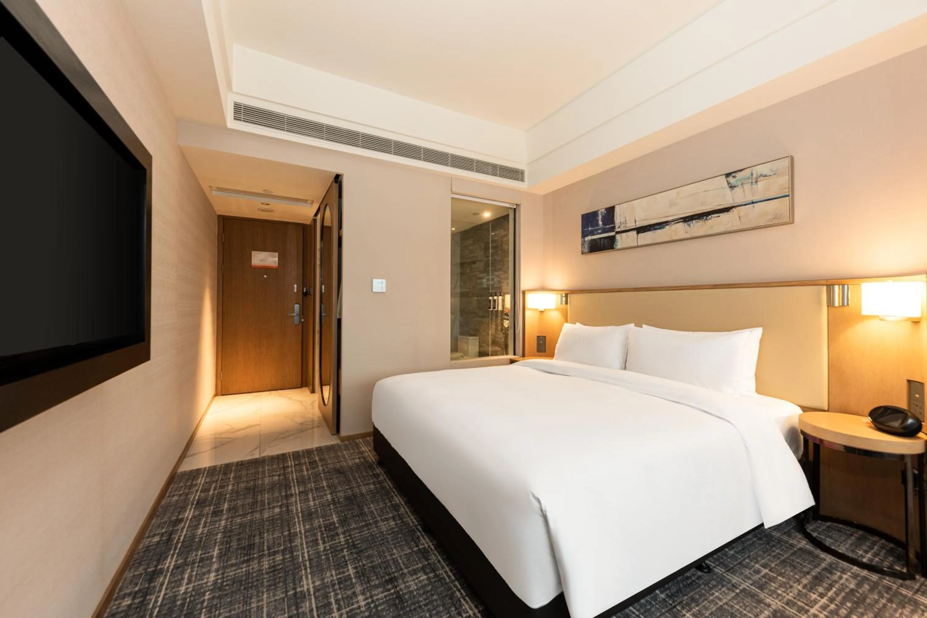 Bedroom, Bed in Xence hotel near Xiamen Airport & SM Mall