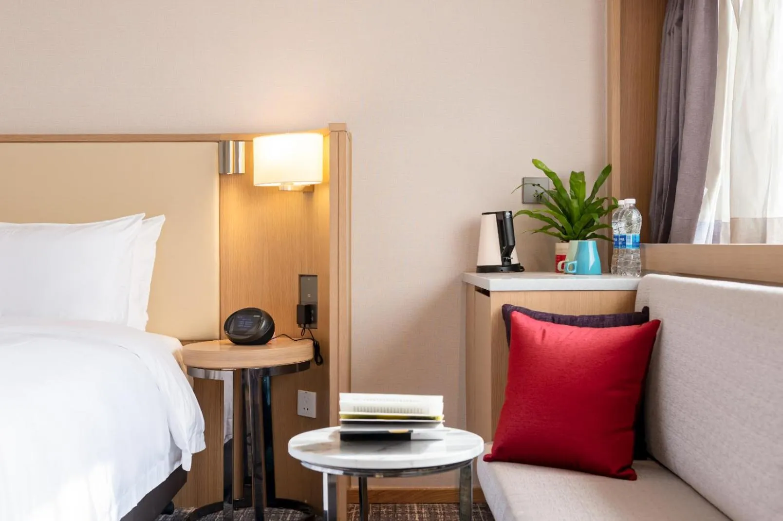 Bedroom, Bed in Xence hotel near Xiamen Airport & SM Mall