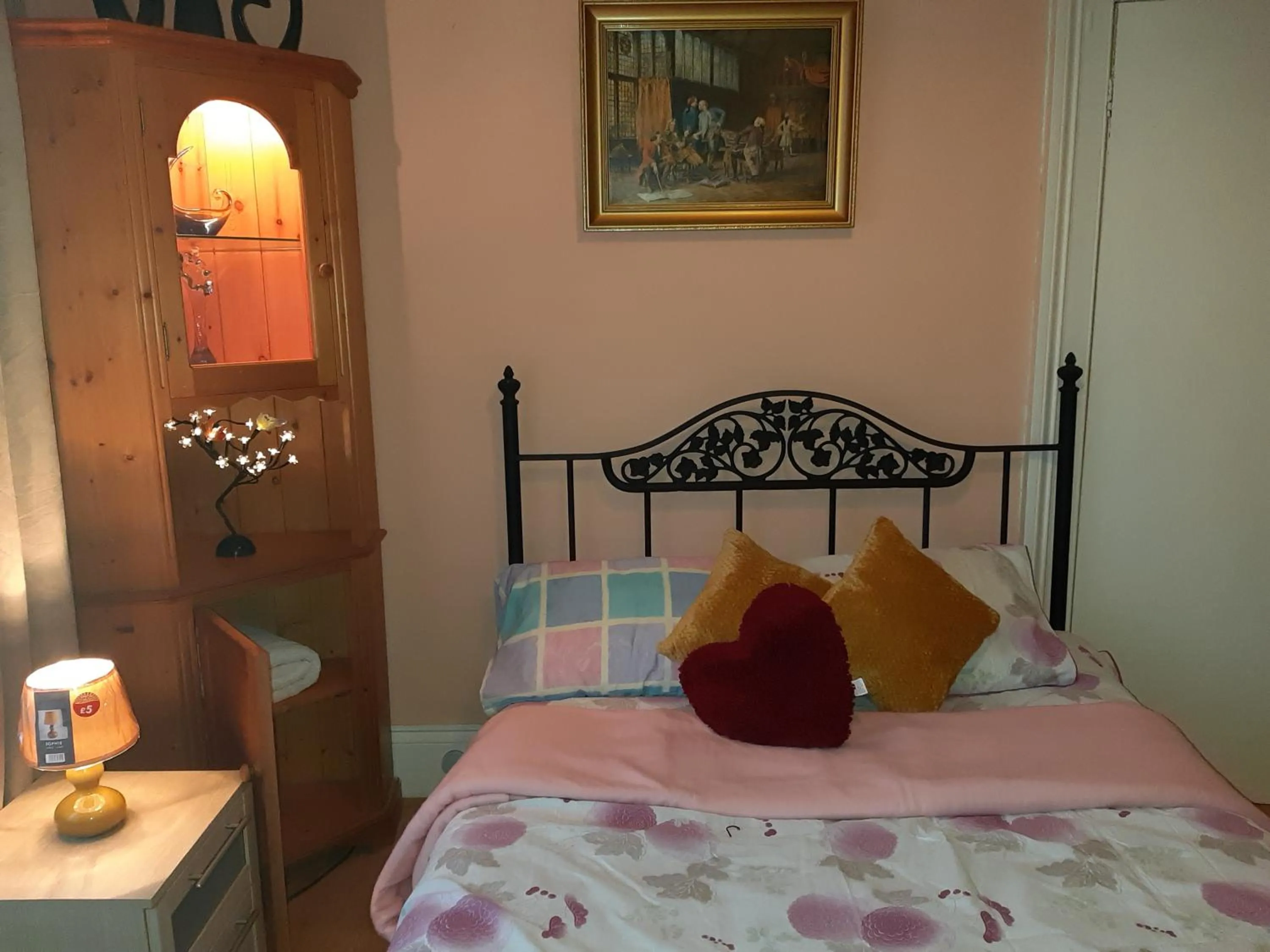 Bed in Phoenix Nights Guest House