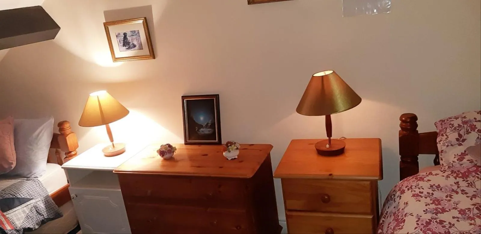 Bed in Phoenix Nights Guest House