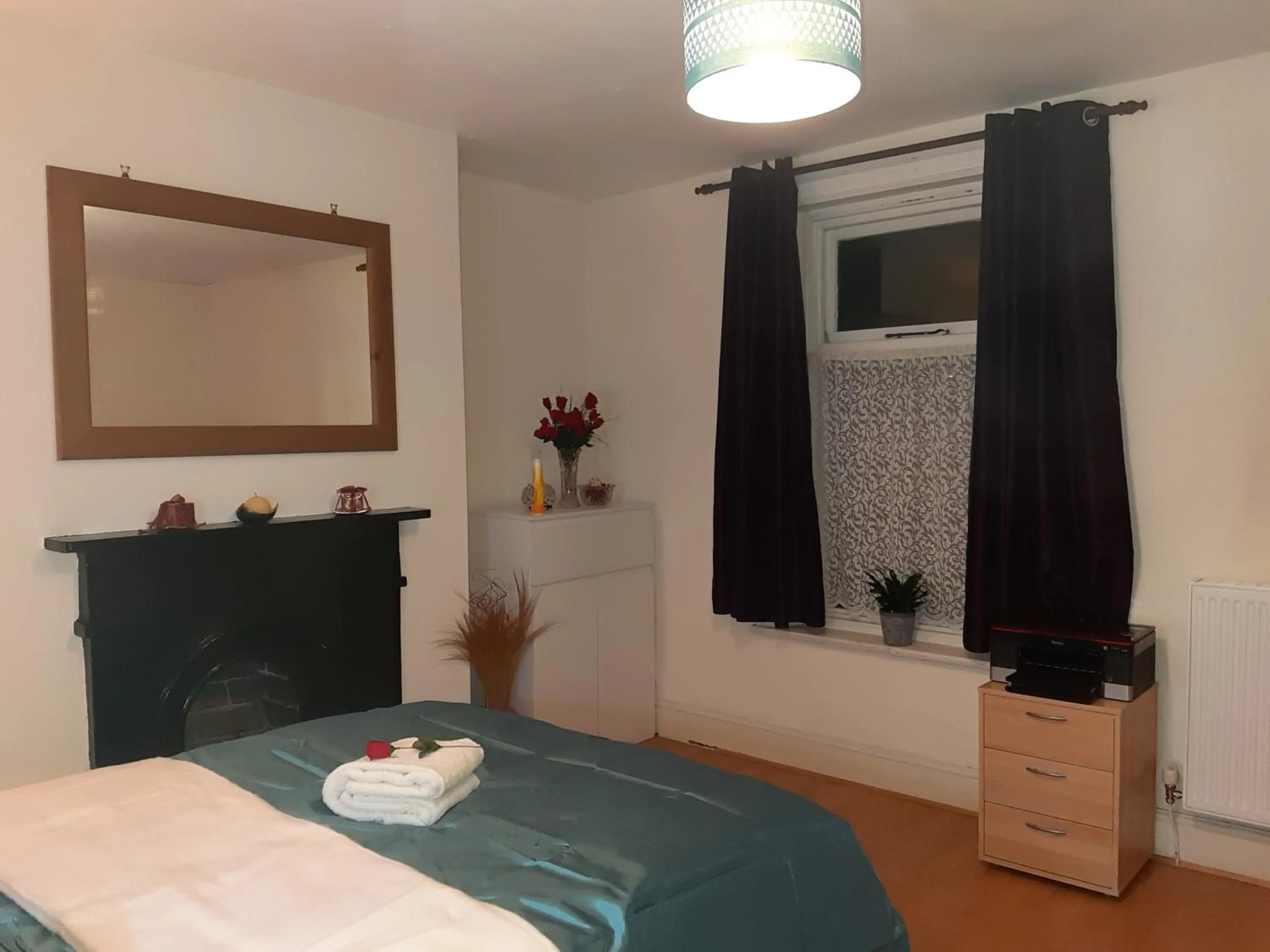 Bed in Phoenix Nights Guest House