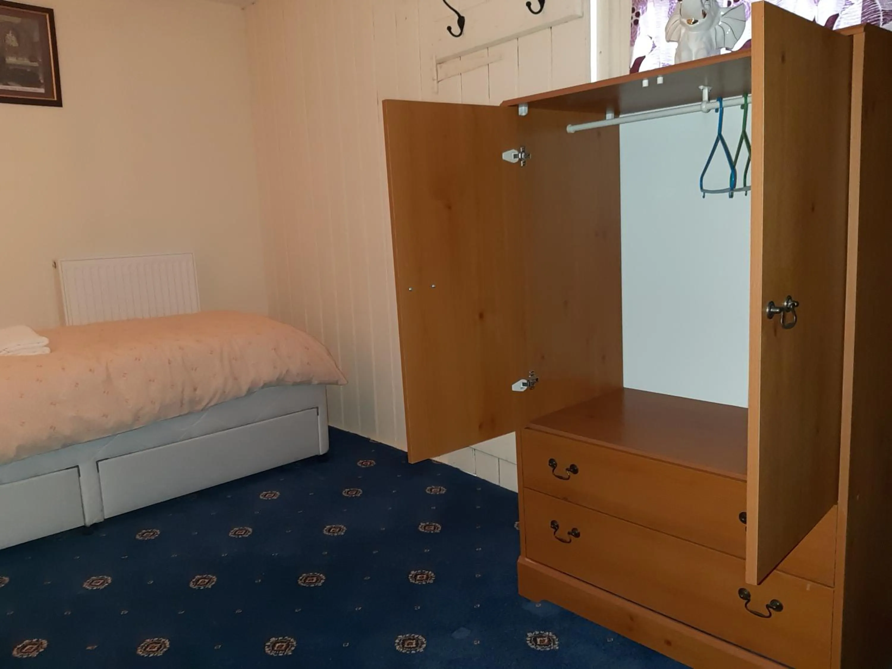 Bed in Phoenix Nights Guest House