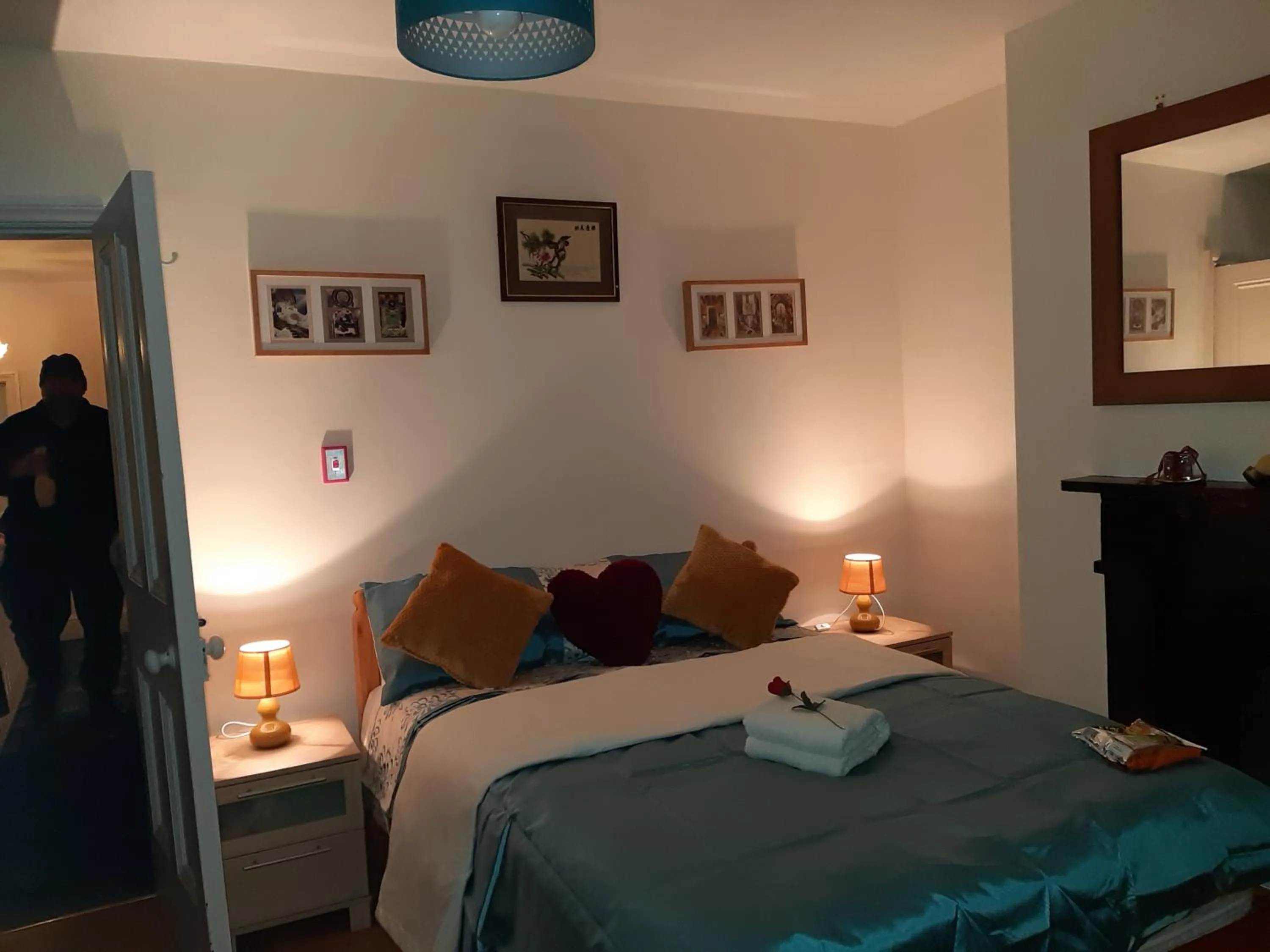 Bed in Phoenix Nights Guest House