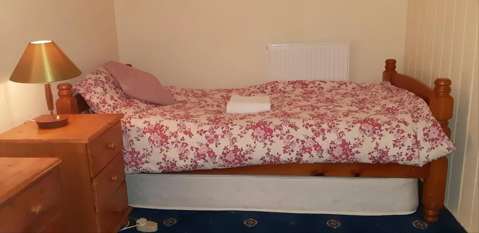Bed in Phoenix Nights Guest House