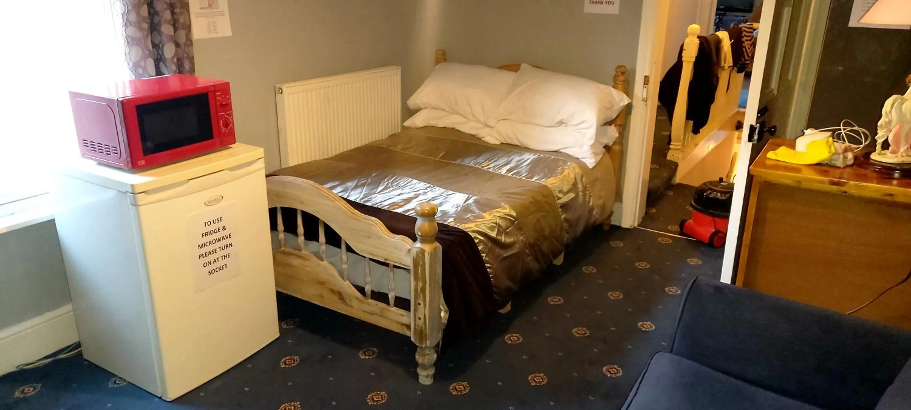 Bed in Phoenix Nights Guest House