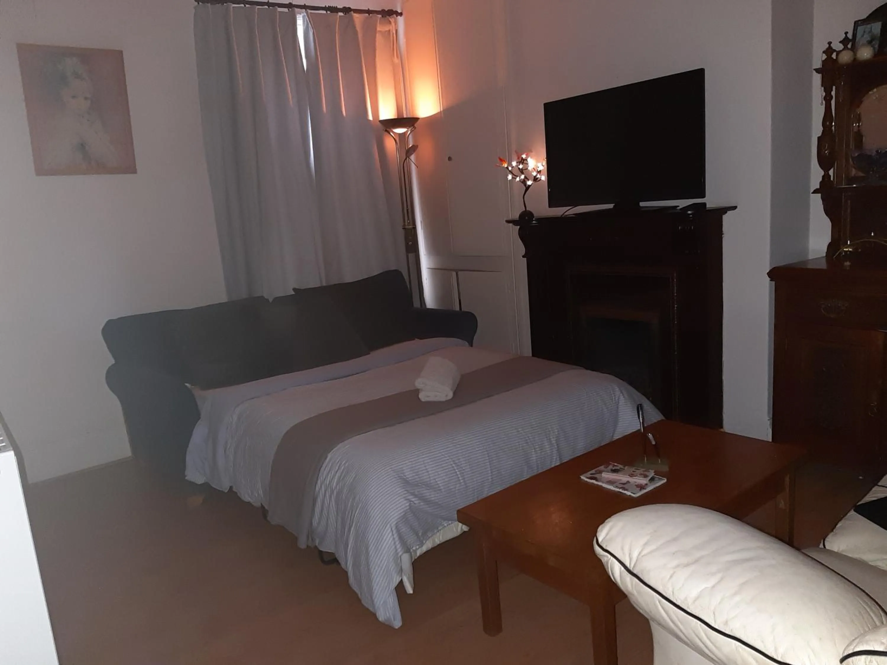 Bed in Phoenix Nights Guest House