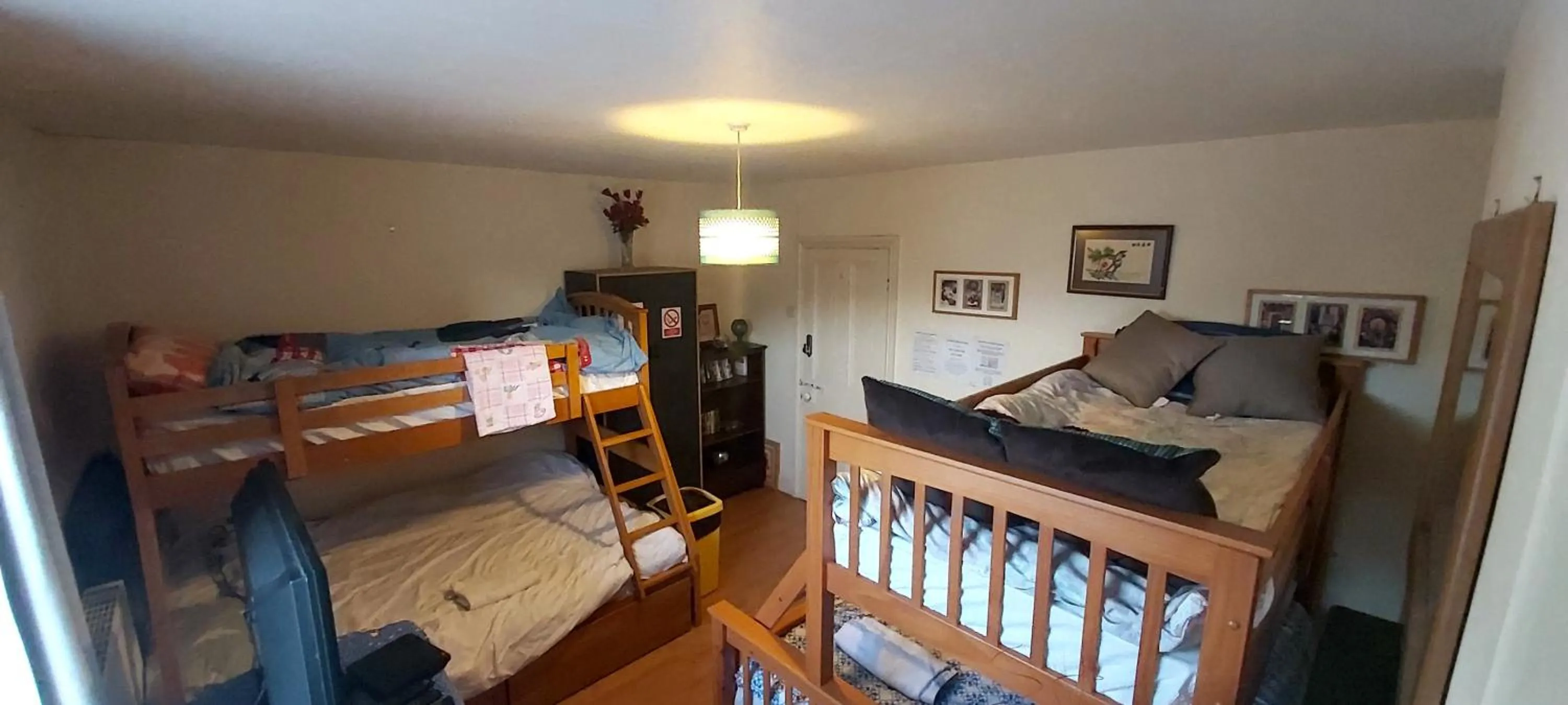 Bed in Phoenix Nights Guest House