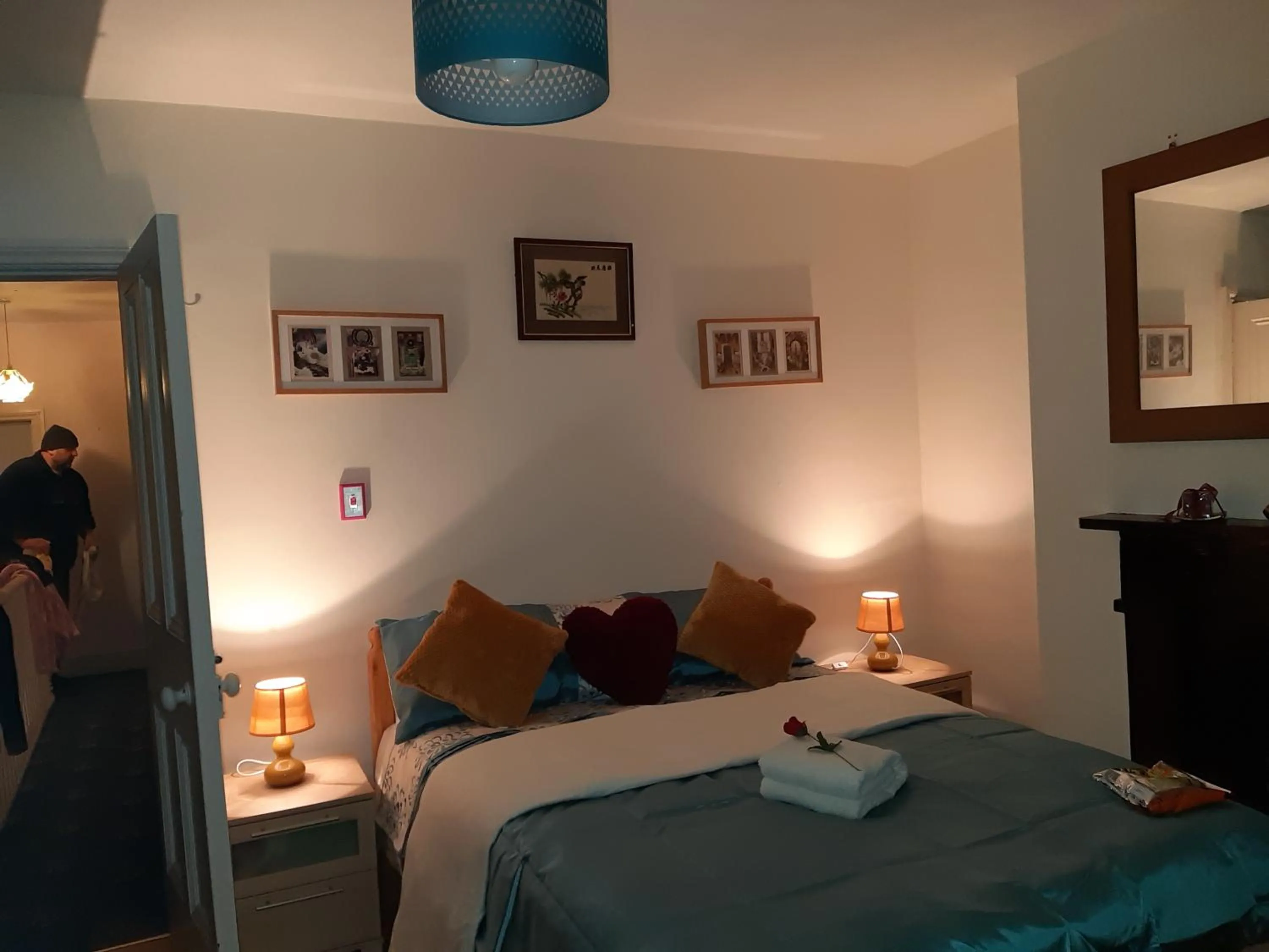 Bed in Phoenix Nights Guest House