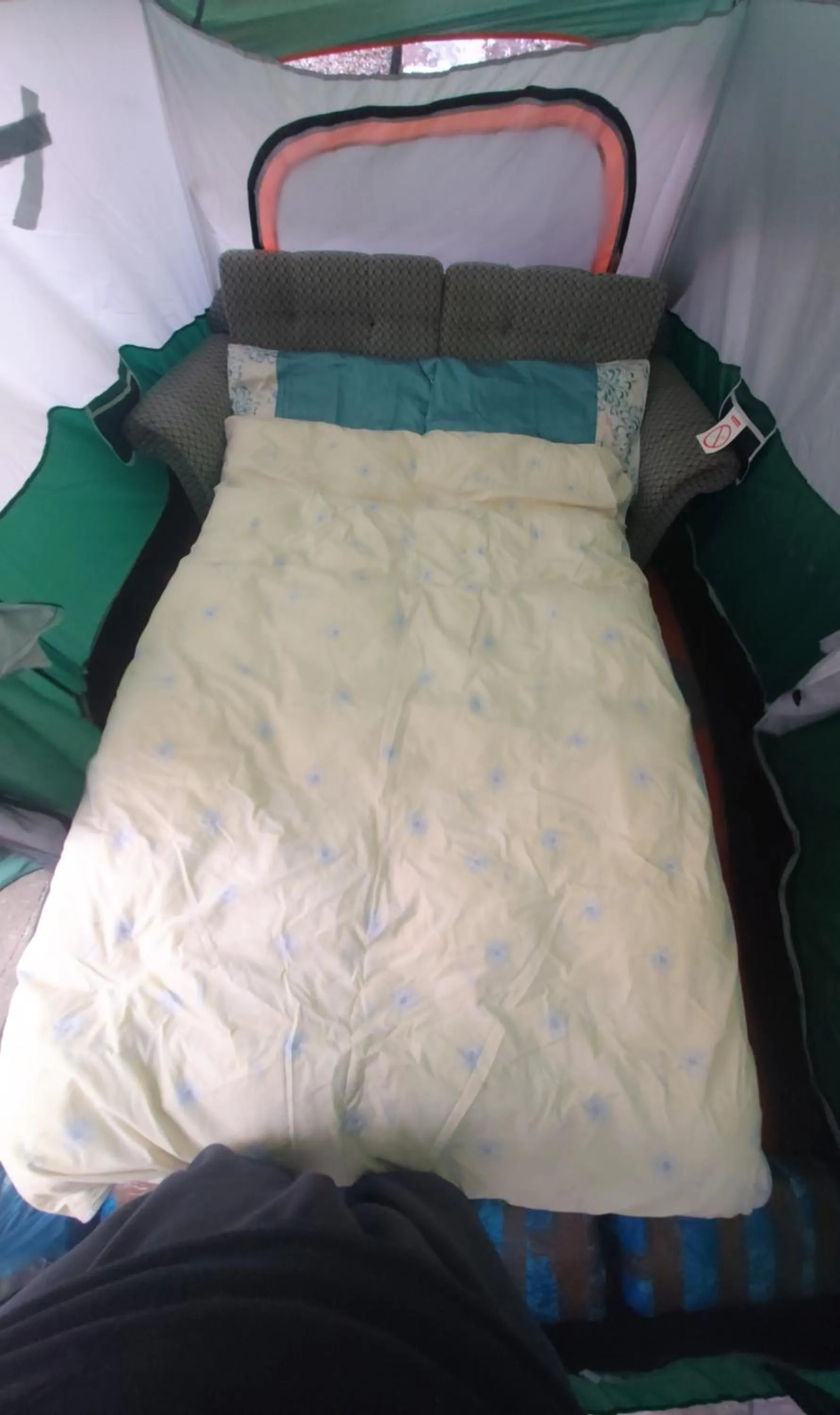 Bed in Phoenix Nights Guest House