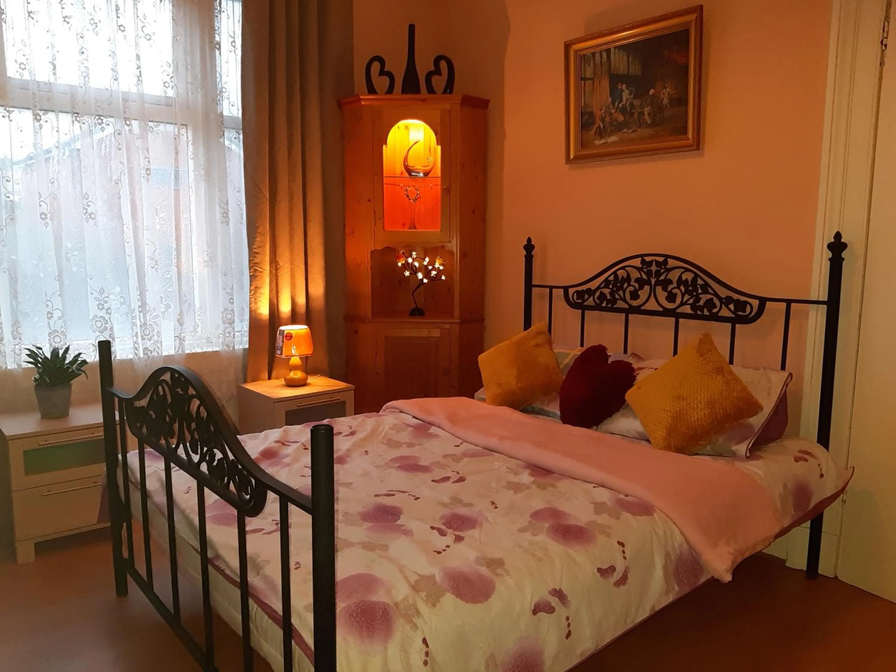 Bed in Phoenix Nights Guest House