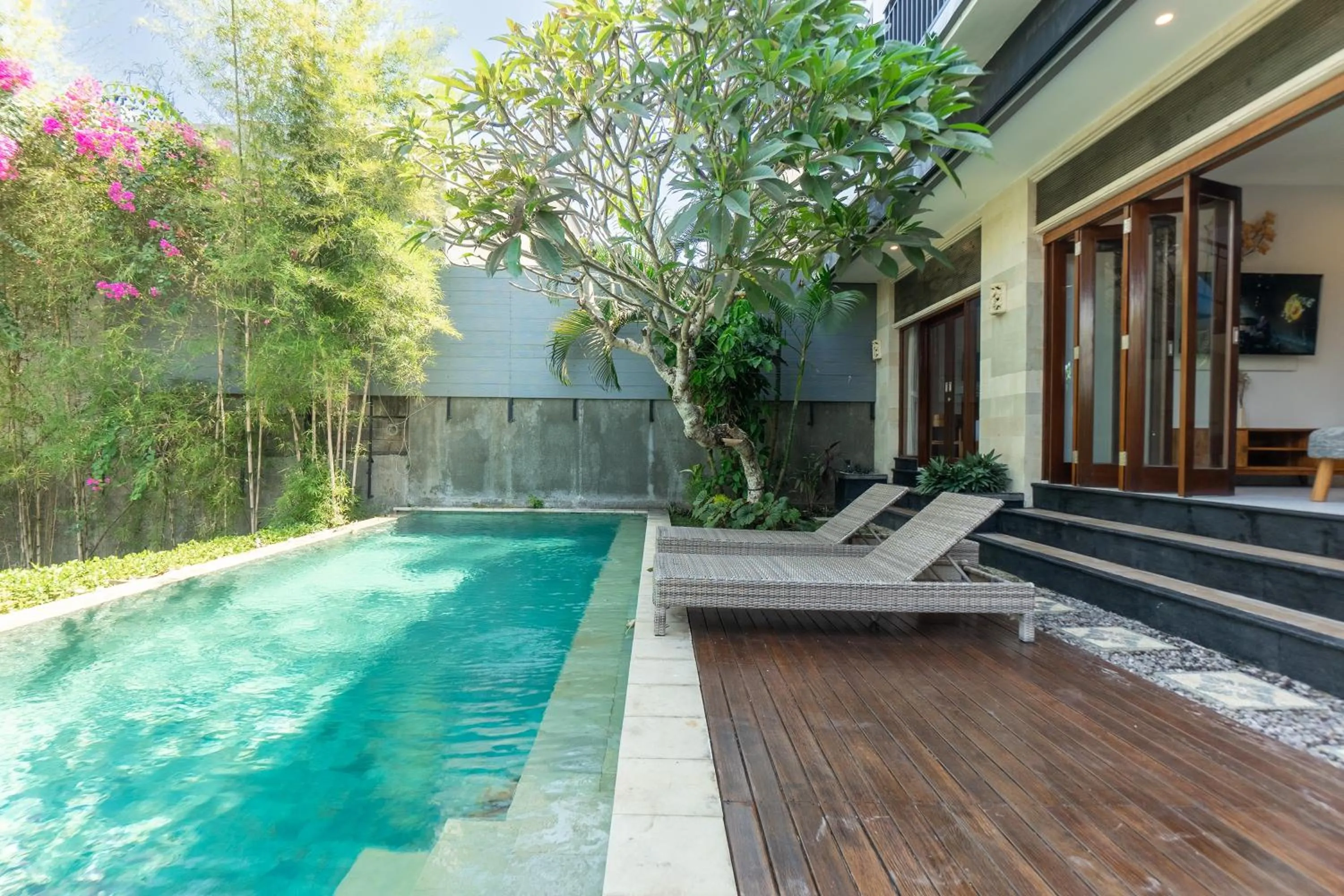 Pool view in Belle Asana