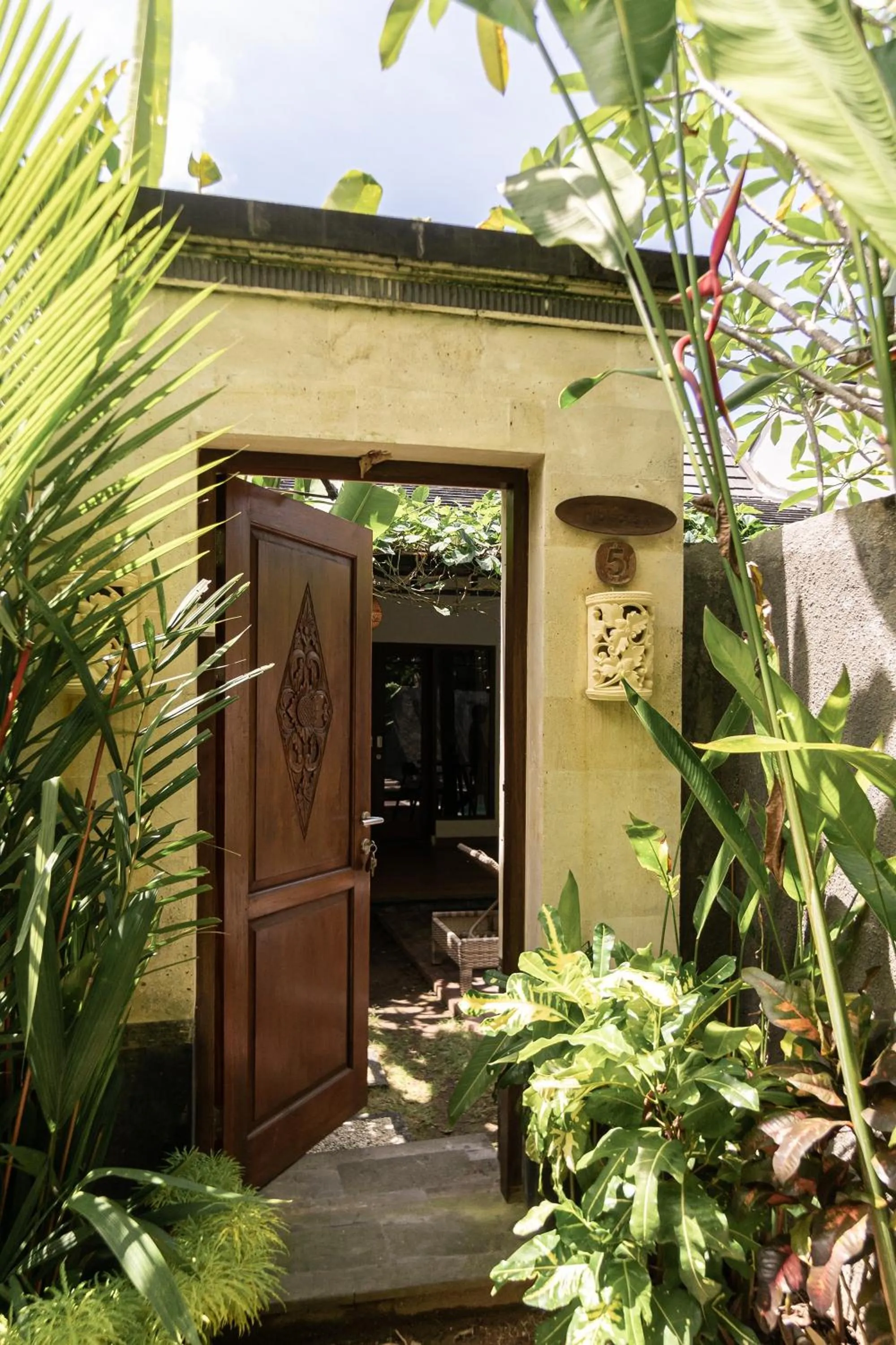 Garden view in Belle Asana