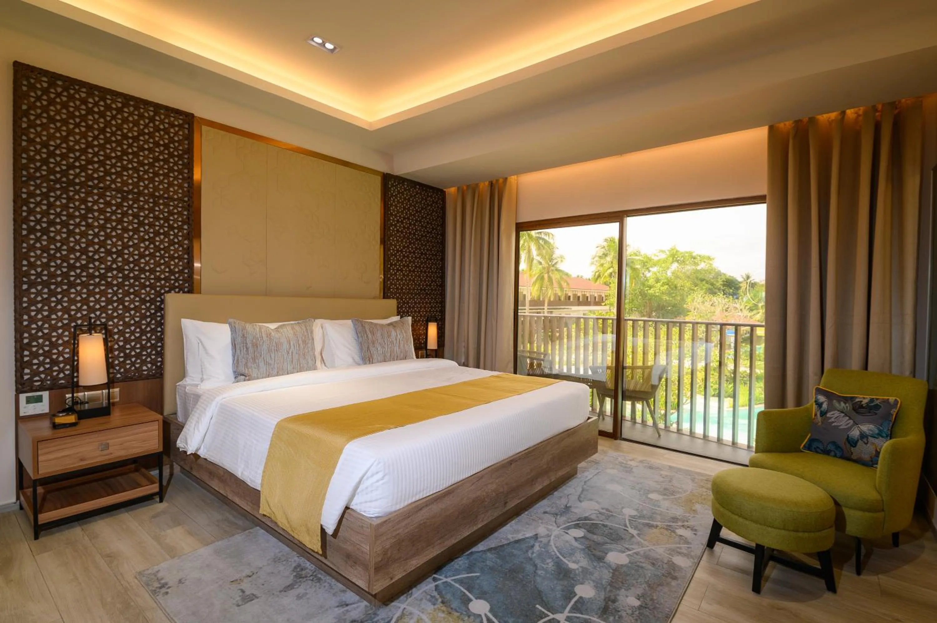 Bed in Nouveau Resort