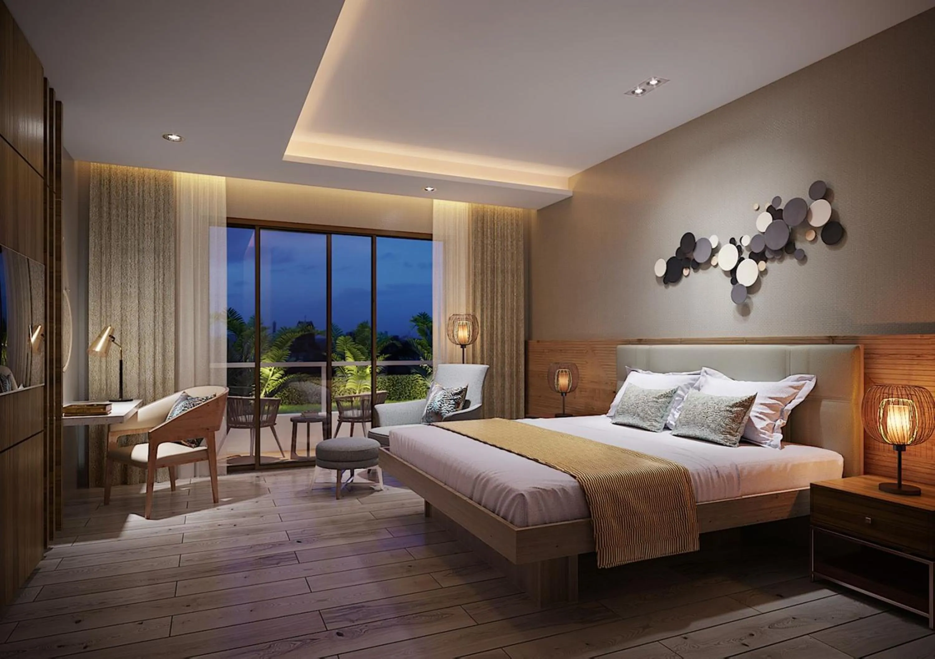 Bedroom, Bed in Nouveau Resort