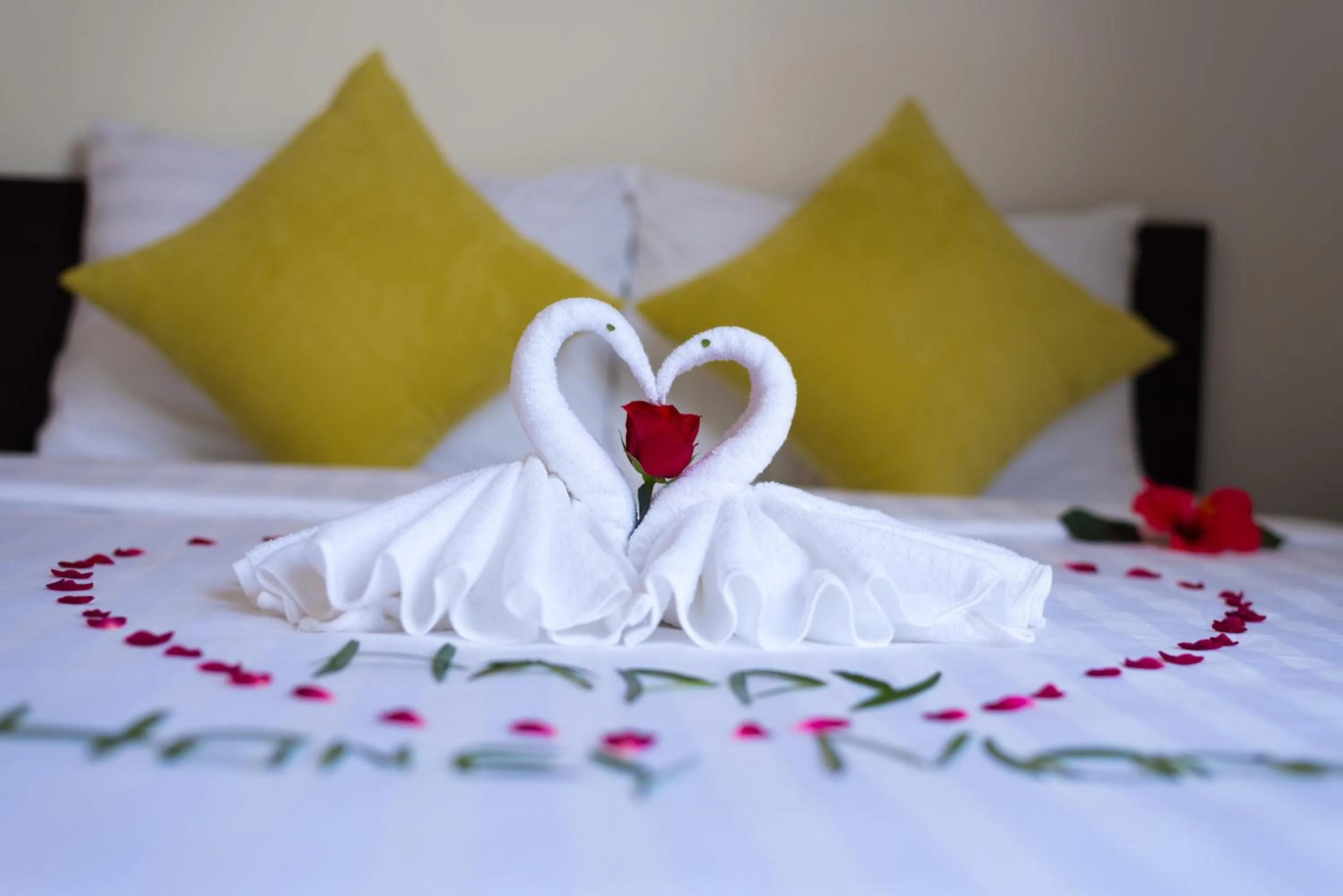 Bed in Lavila Homestay Hoi An