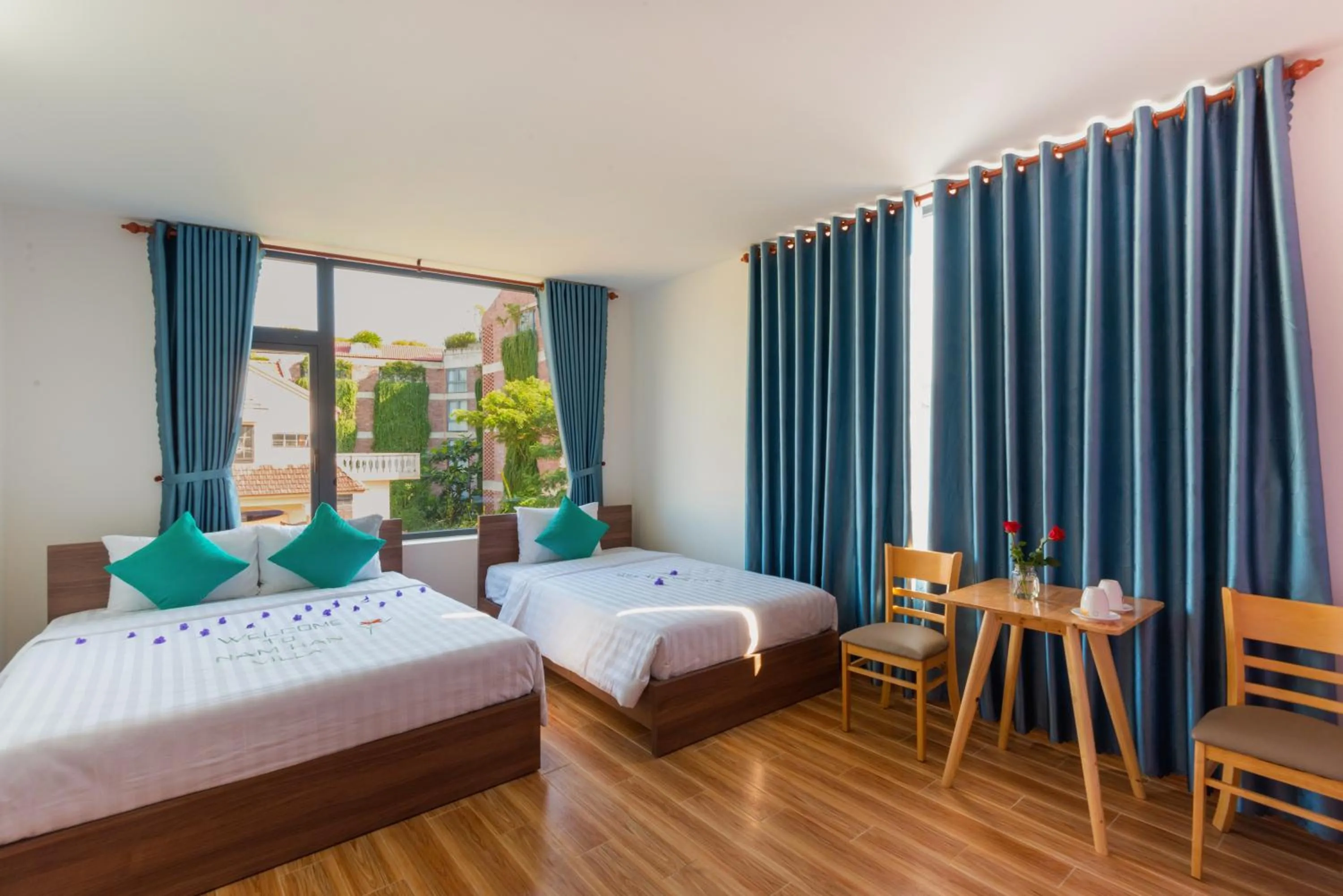 Bed in Lavila Homestay Hoi An