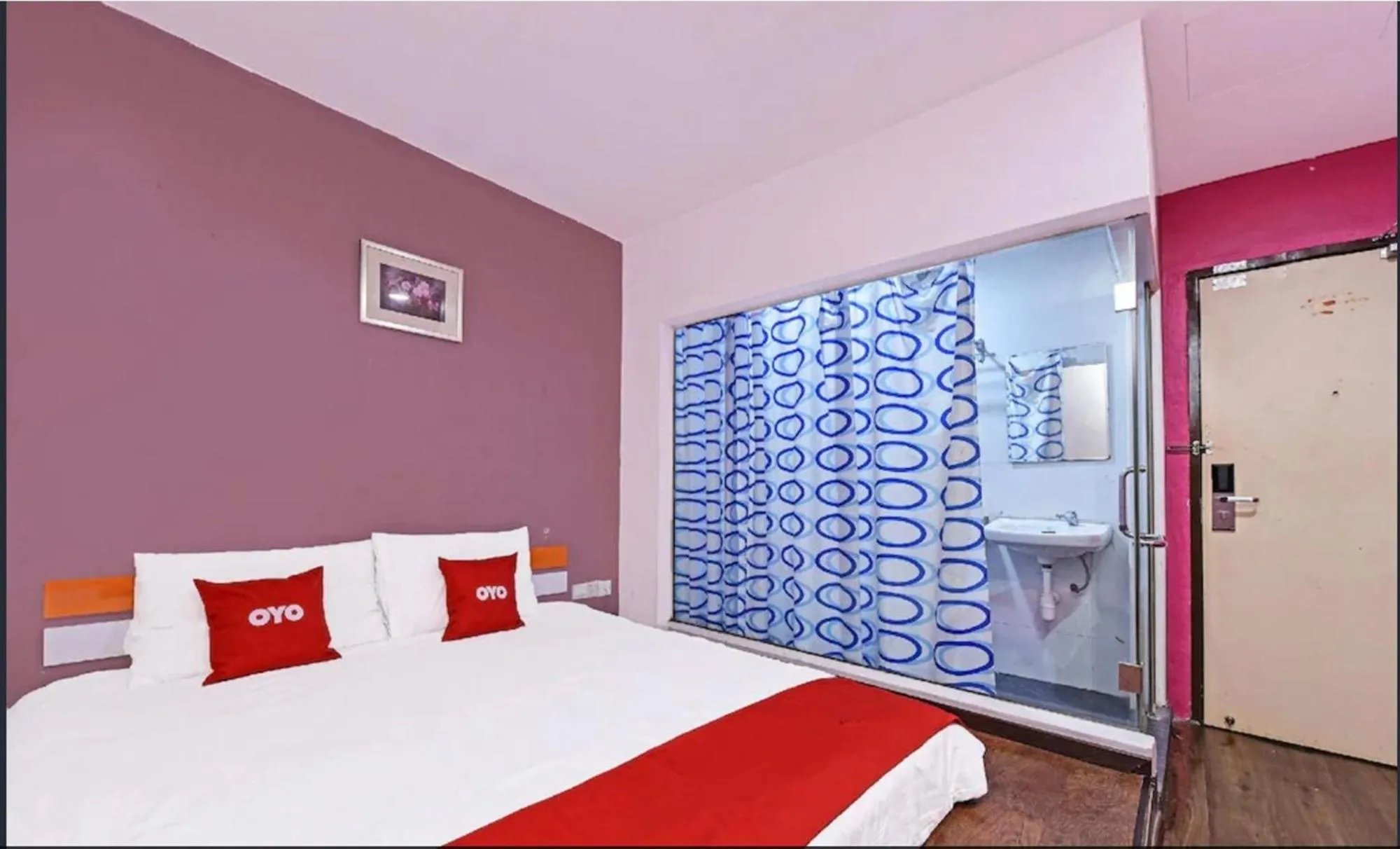 Bedroom, Bed in Hotel O Orange Hotel Kuala Pilah