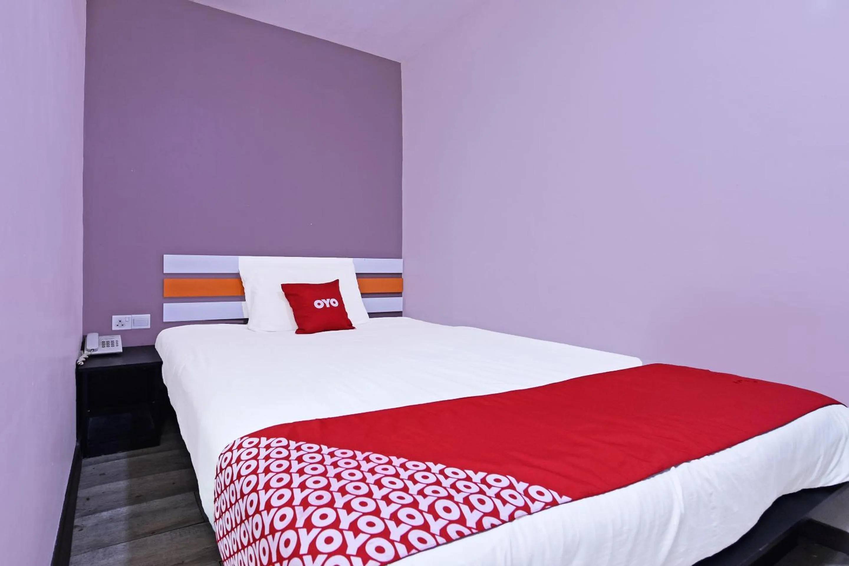 Bedroom, Bed in Hotel O Orange Hotel Kuala Pilah