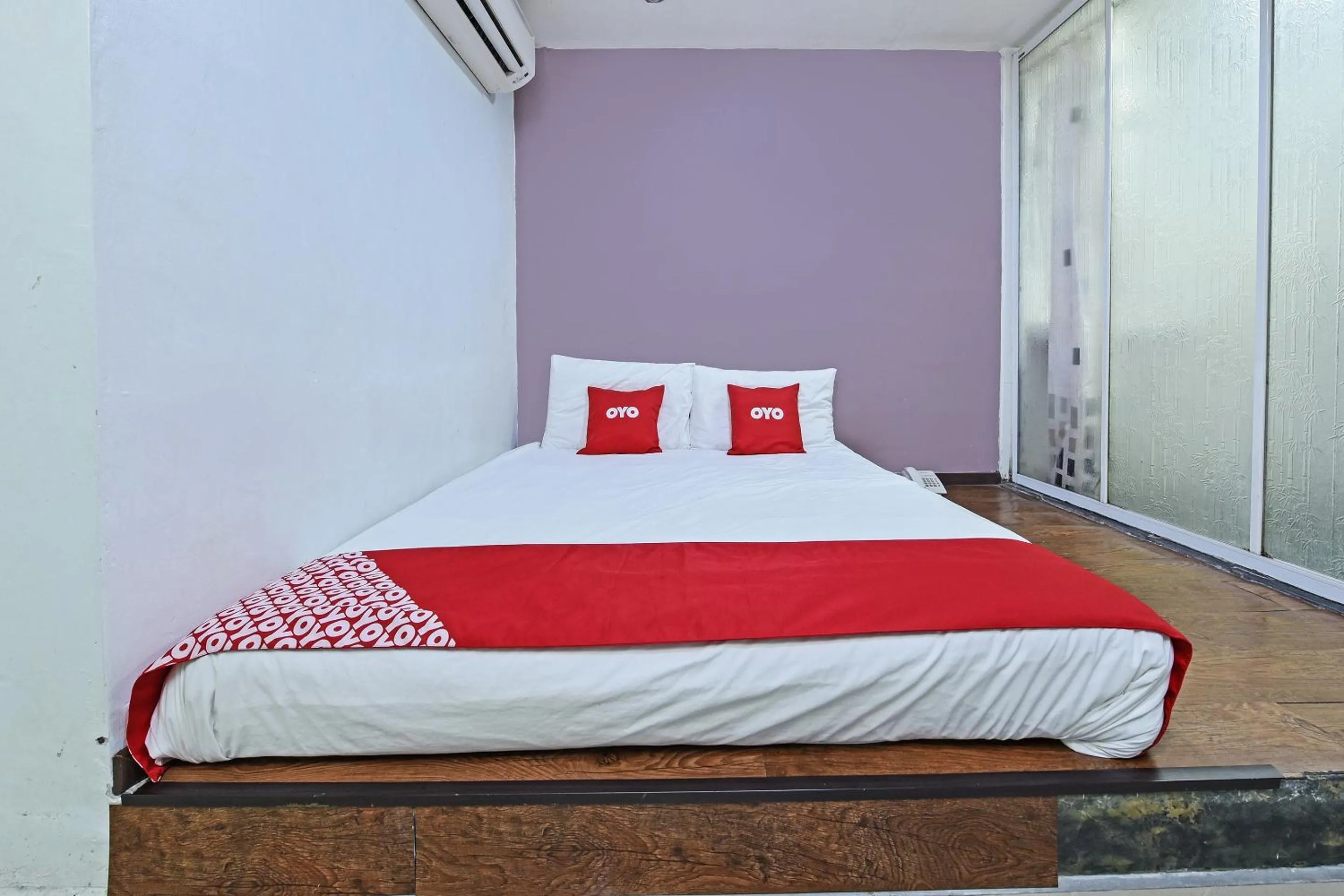 Bedroom, Bed in Hotel O Orange Hotel Kuala Pilah