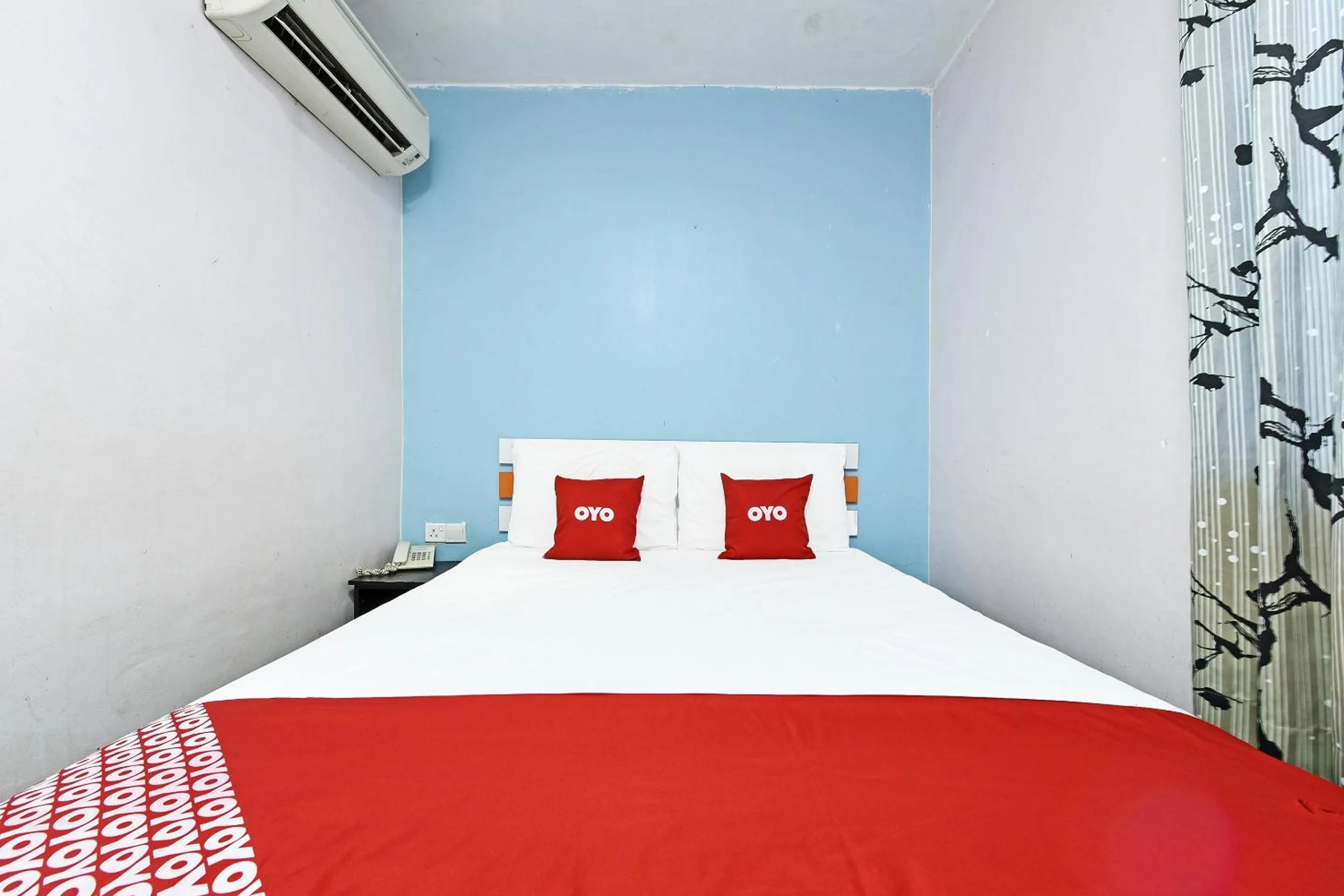 Bedroom, Bed in Hotel O Orange Hotel Kuala Pilah