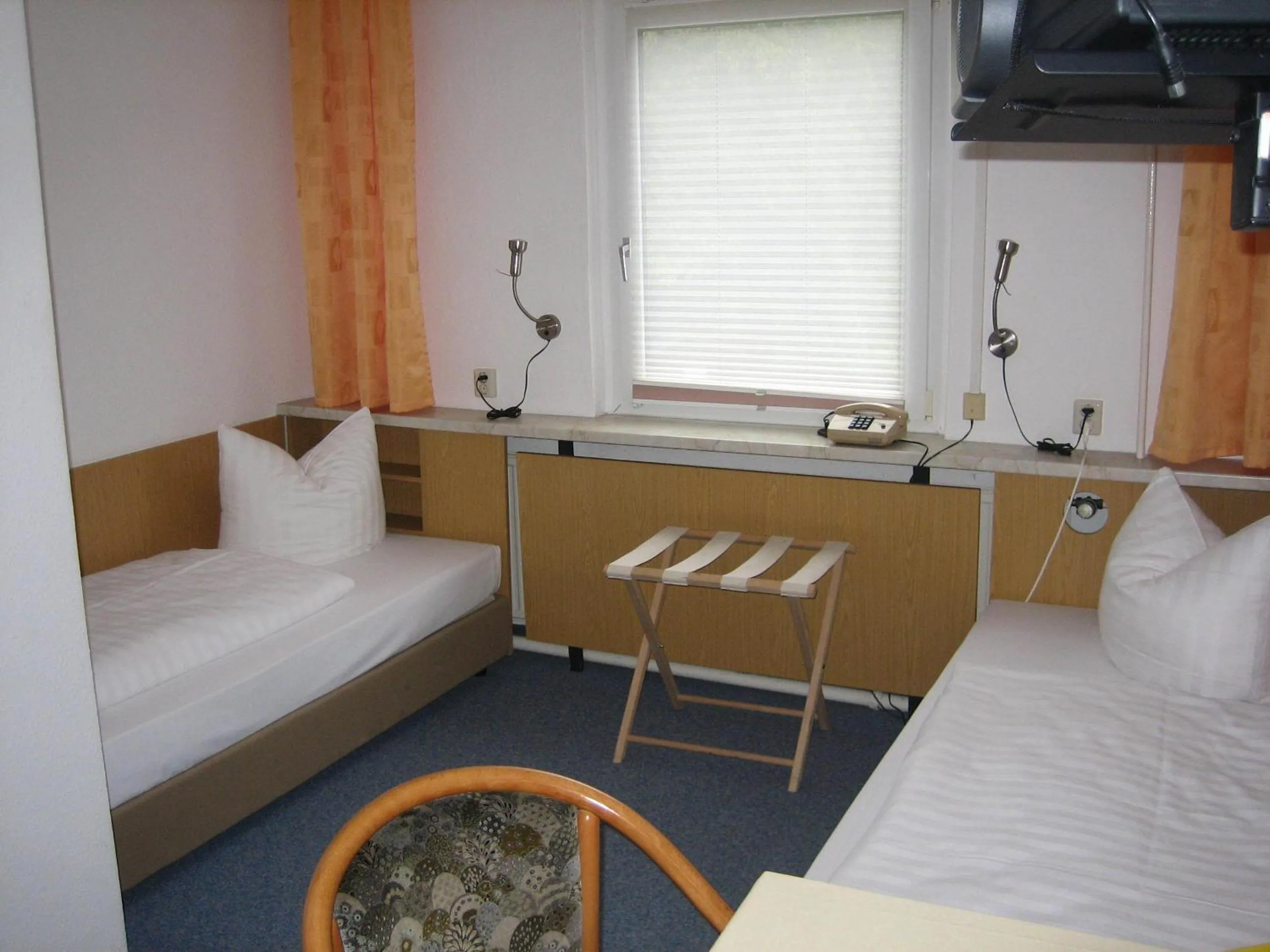 Bed in Hotel Heidenschanze