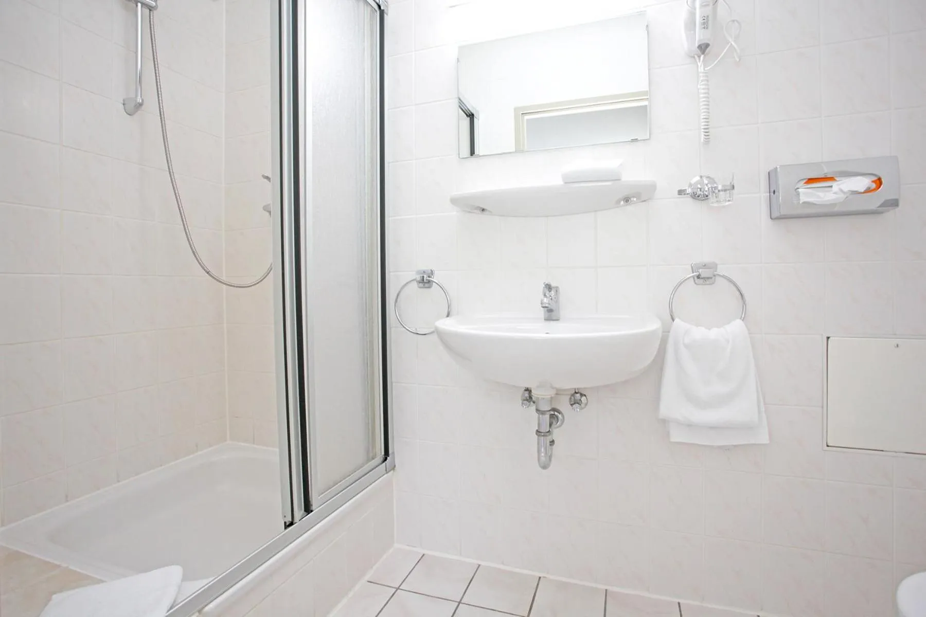 Bathroom in Hotel Heidenschanze