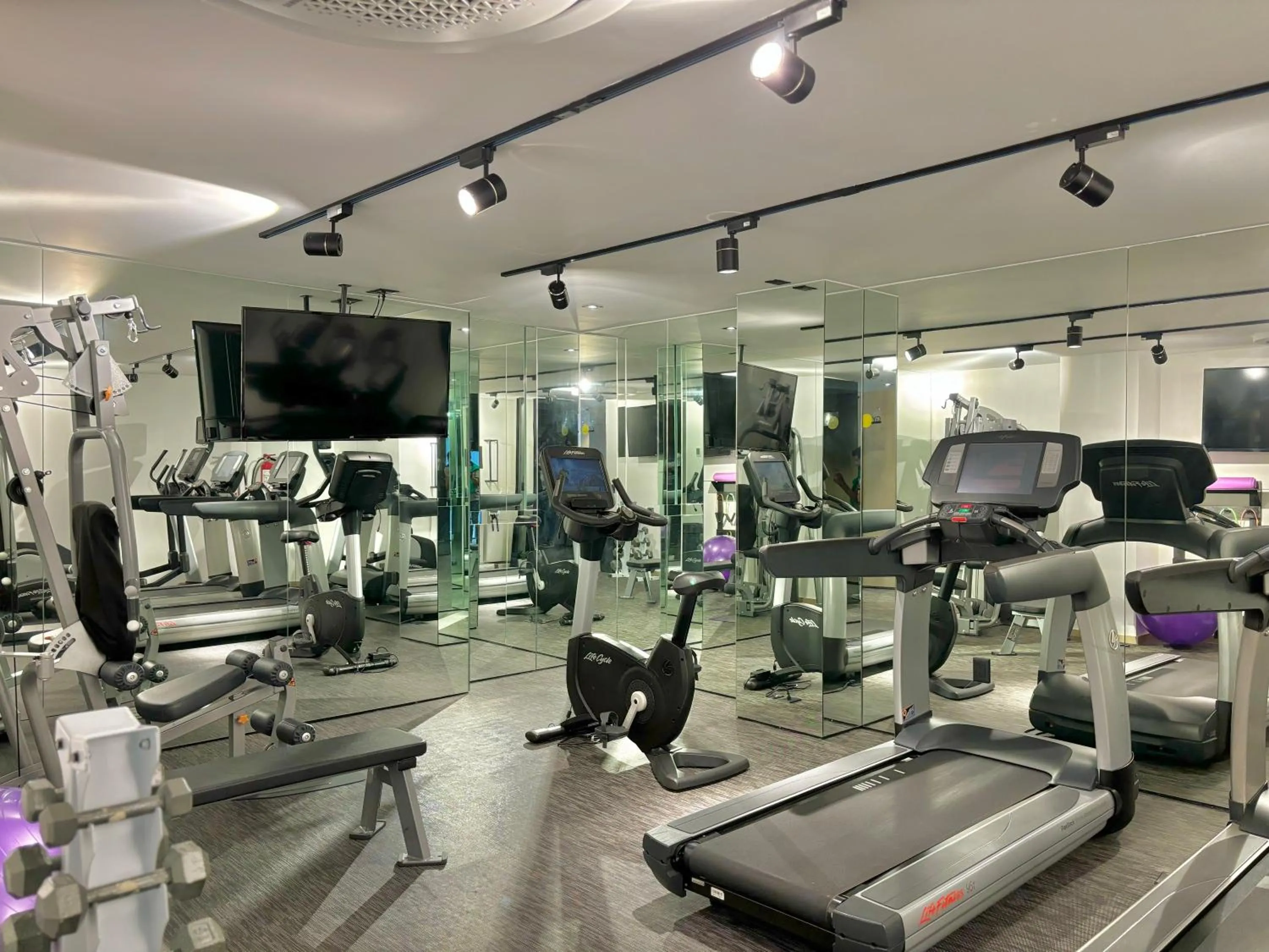 Fitness centre/facilities in Park Life Masaryk