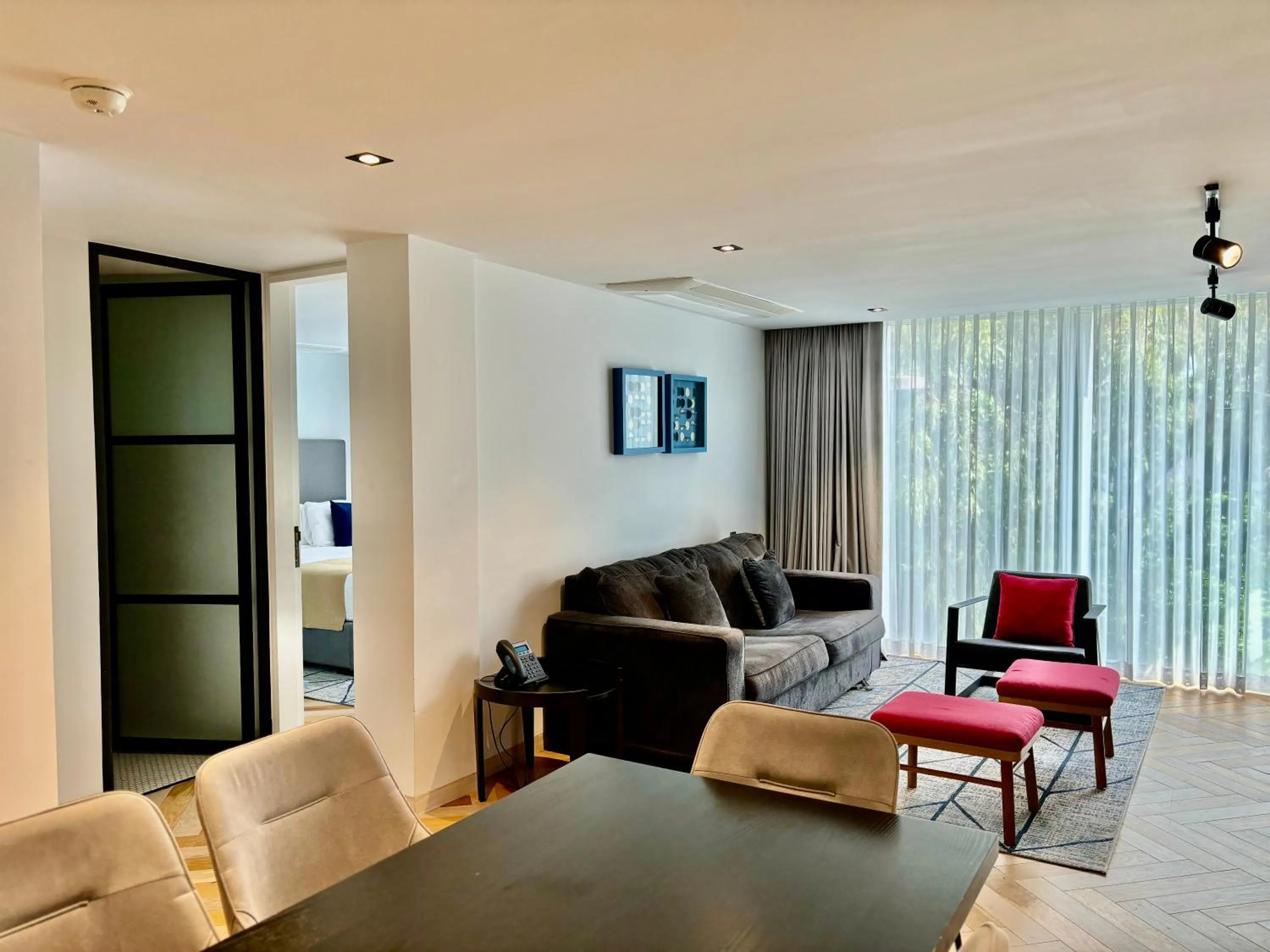 Living room in Park Life Masaryk