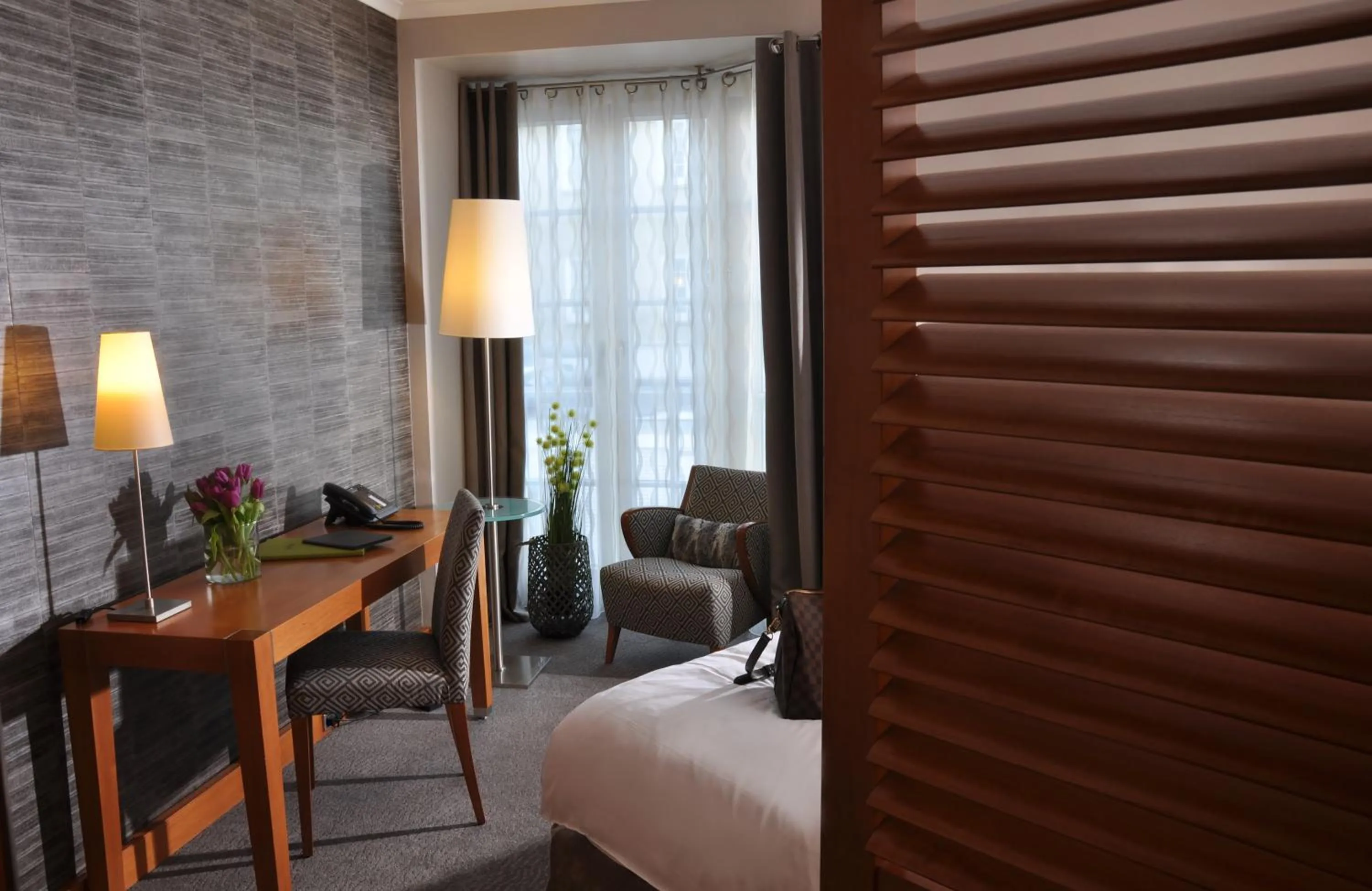 Bed in Hotel Eggers Hamburg