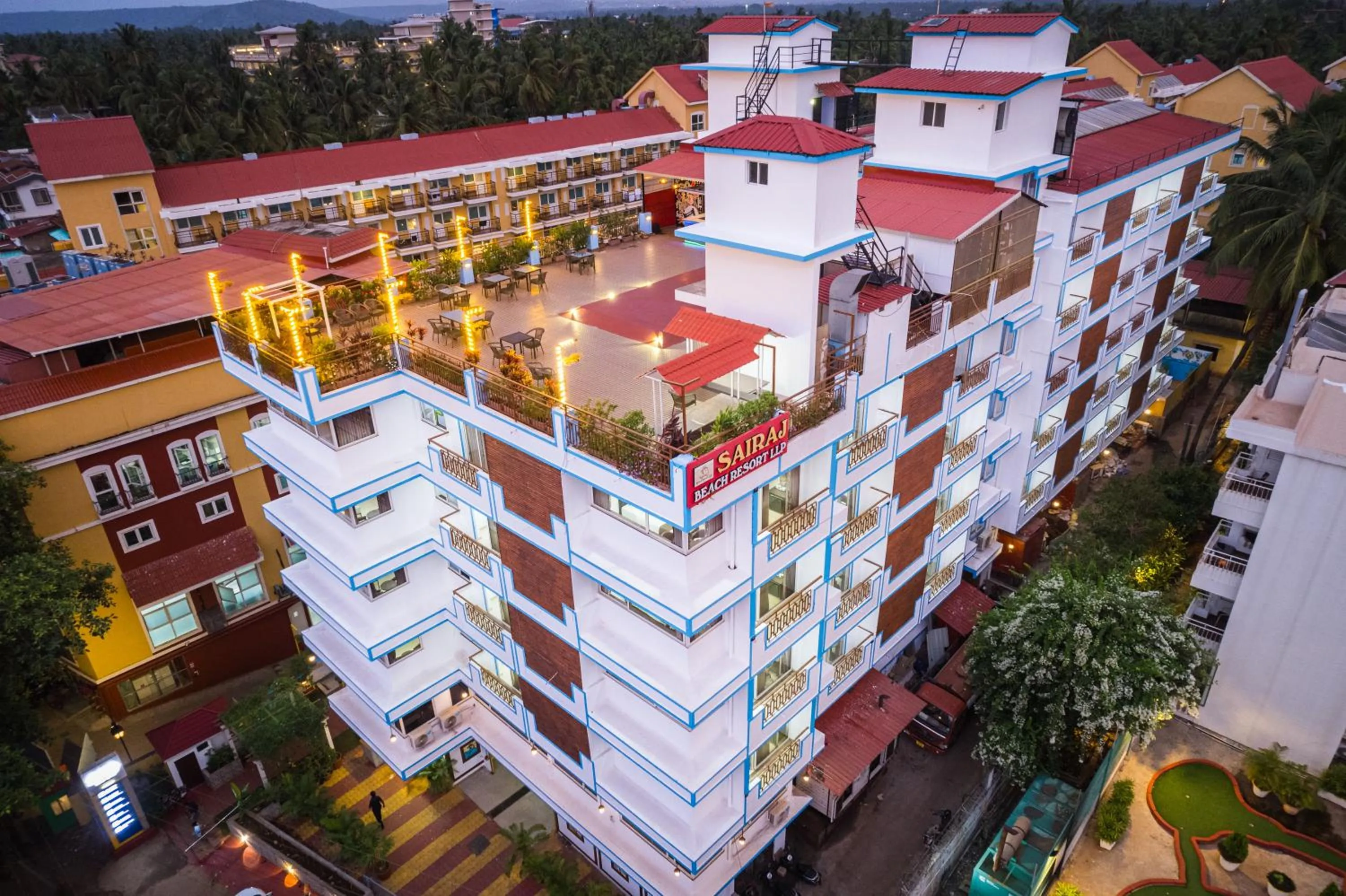 Property building in Sairaj Beach Resort - Calangute Goa