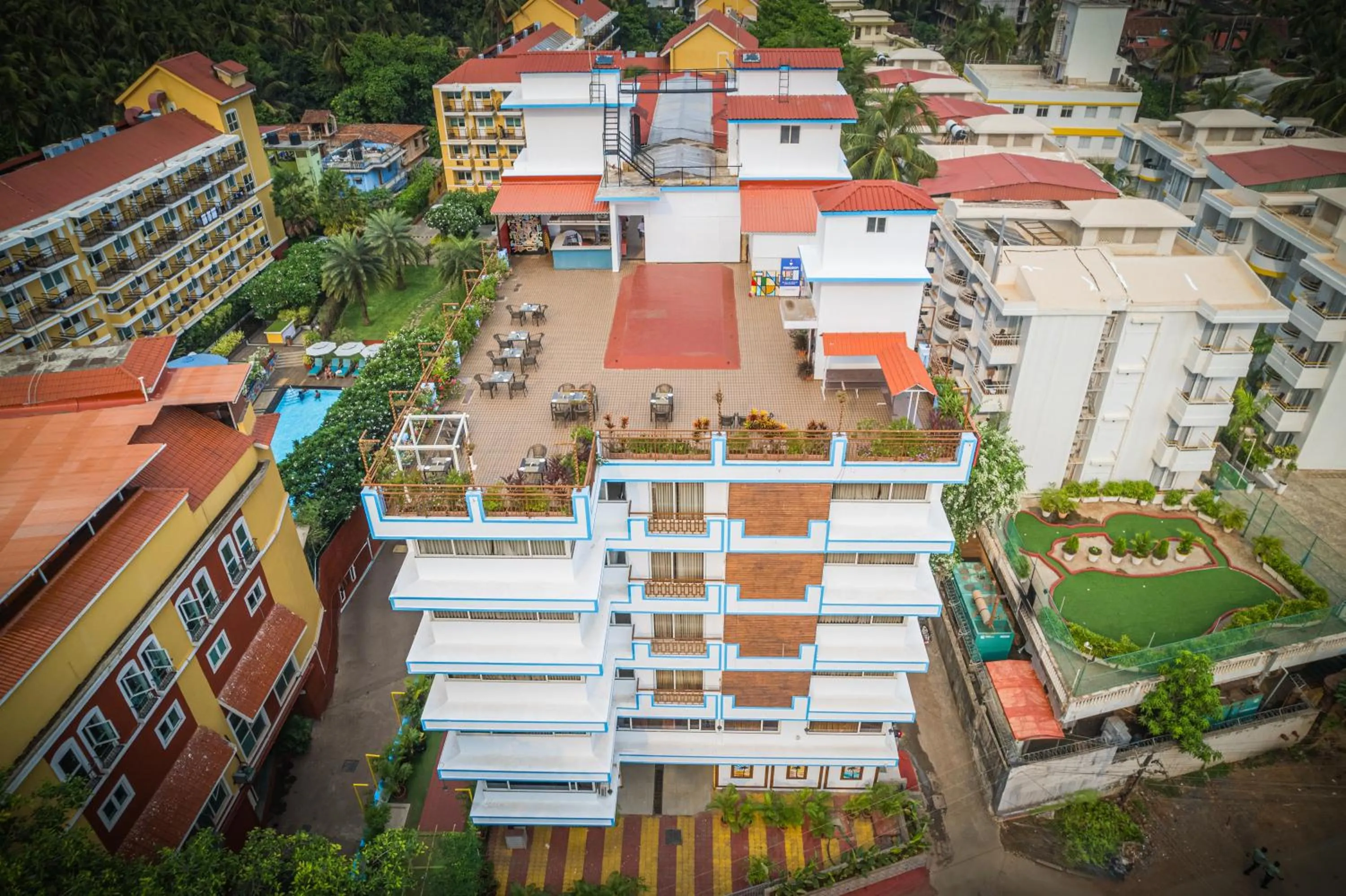 Property building in Sairaj Beach Resort - Calangute Goa