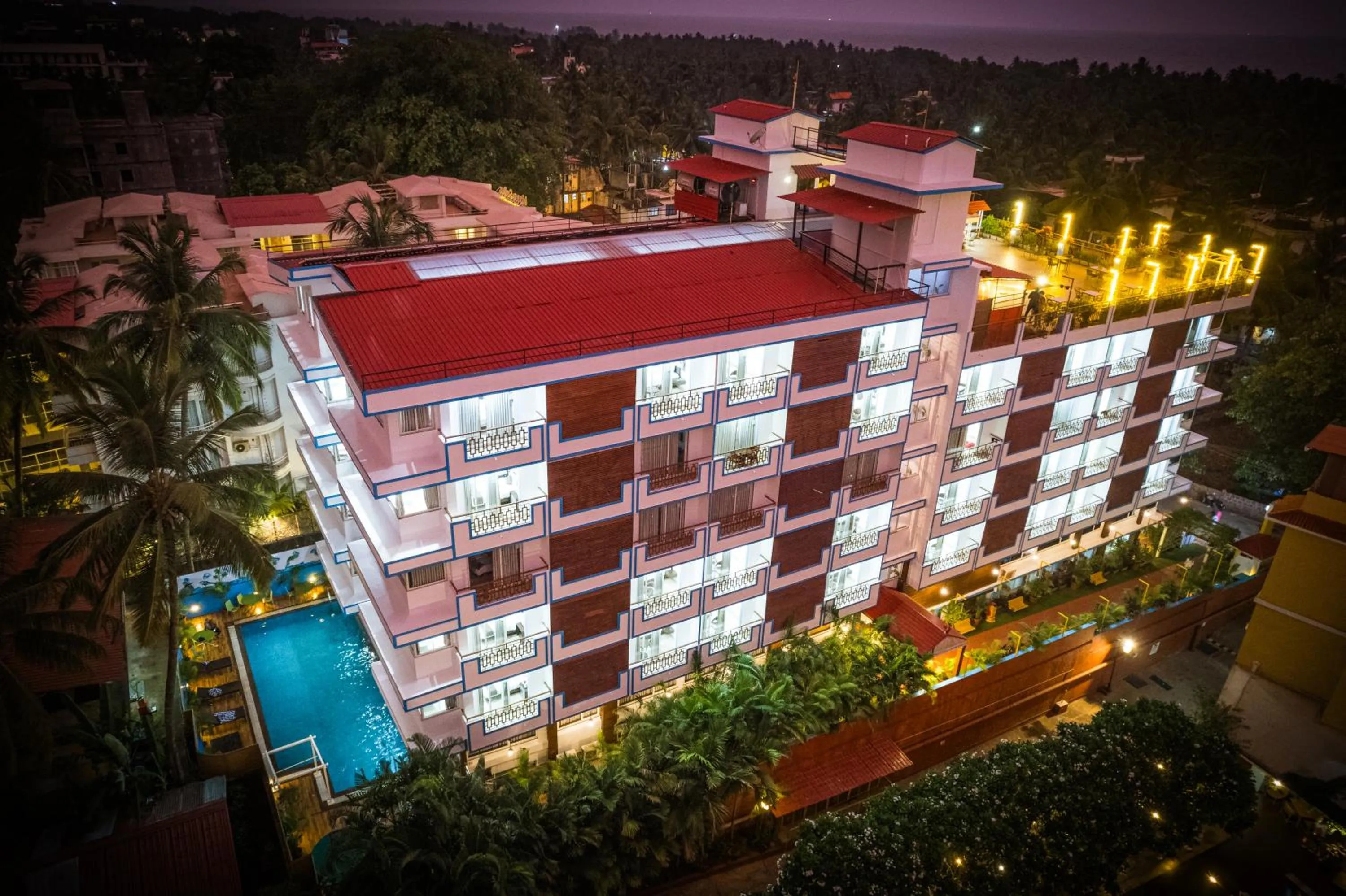 Property building in Sairaj Beach Resort - Calangute Goa