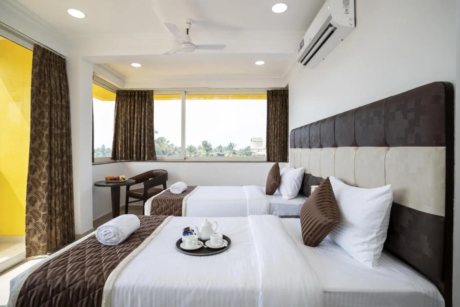 Bed in Sairaj Beach Resort - Calangute Goa