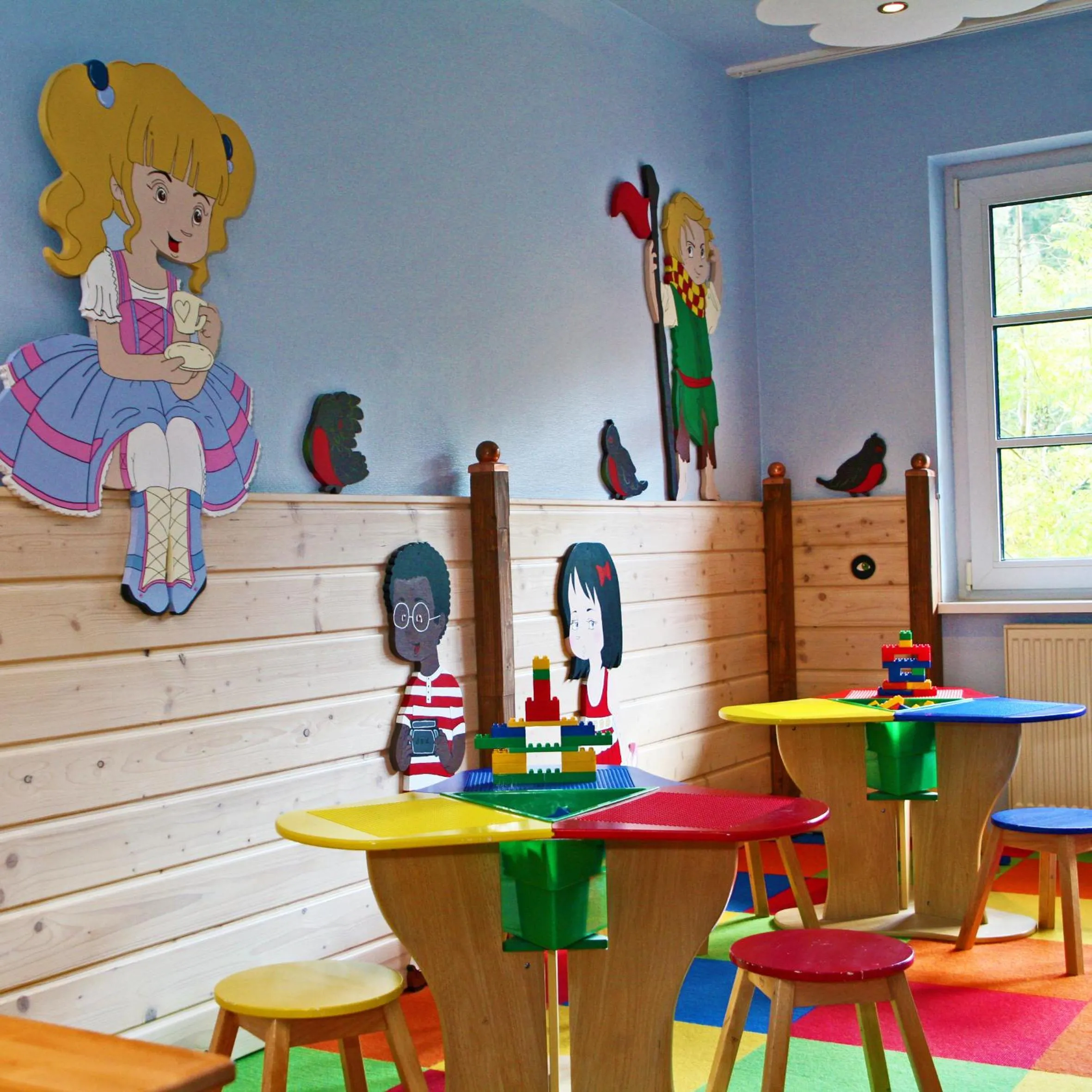 Children play ground in relexa hotel Harz-Wald Braunlage