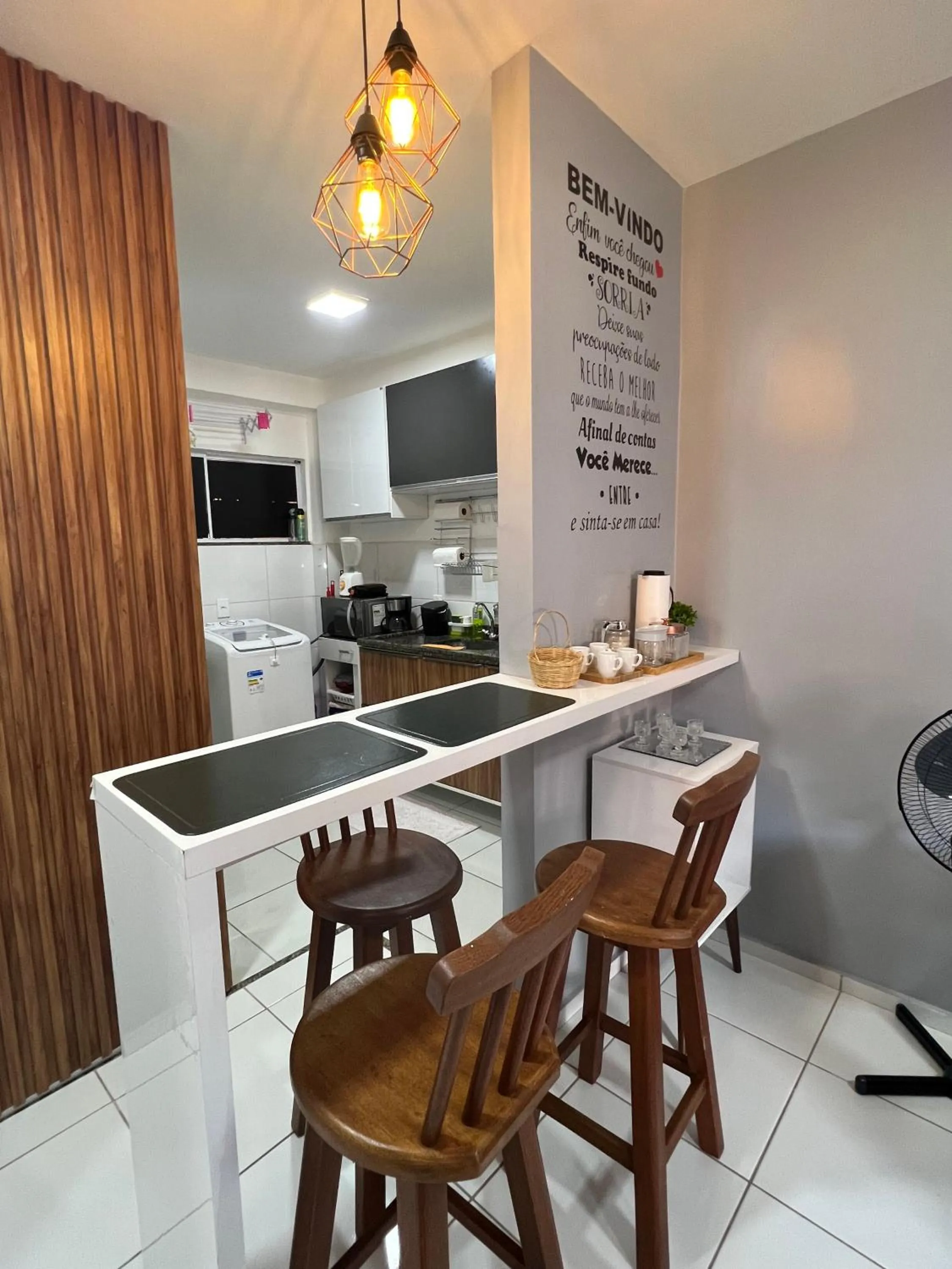 Kitchen or kitchenette in Apartamento Mobiliado em Petrolina - Recomendado!