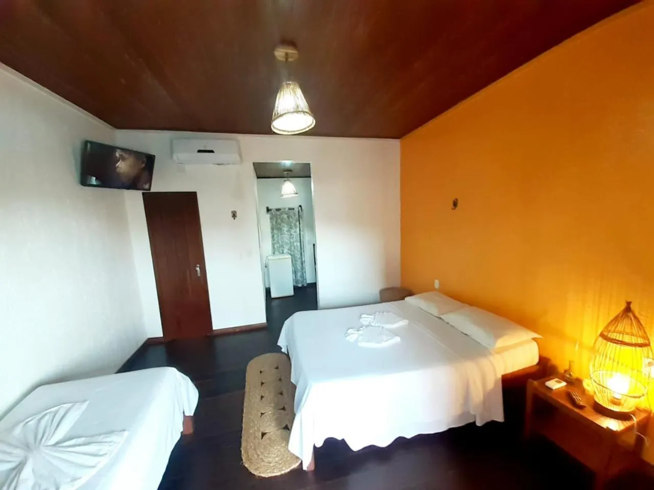 Bed in Hotel Salinopolis e kitepoint