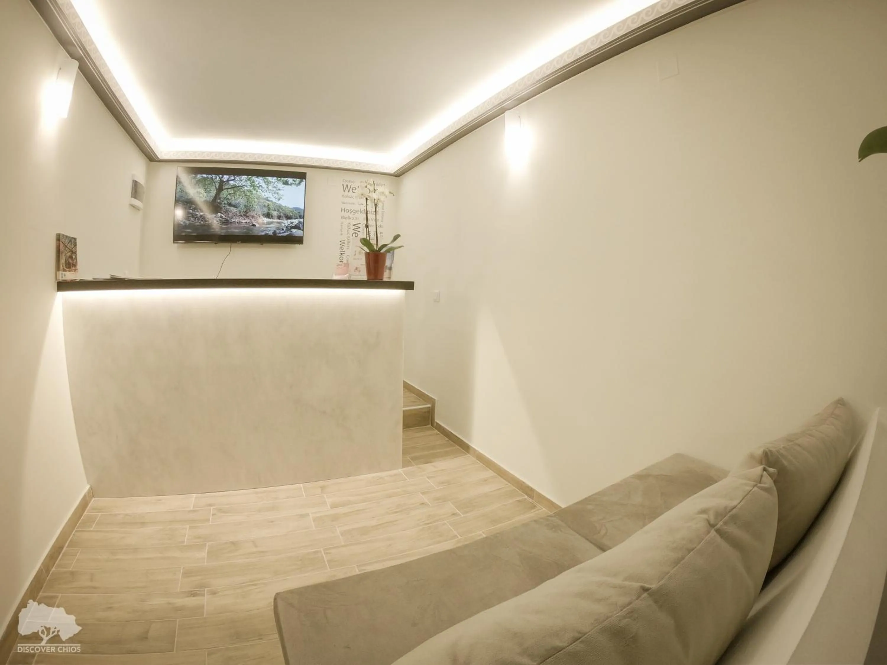 Lobby or reception in Costa Point Chios