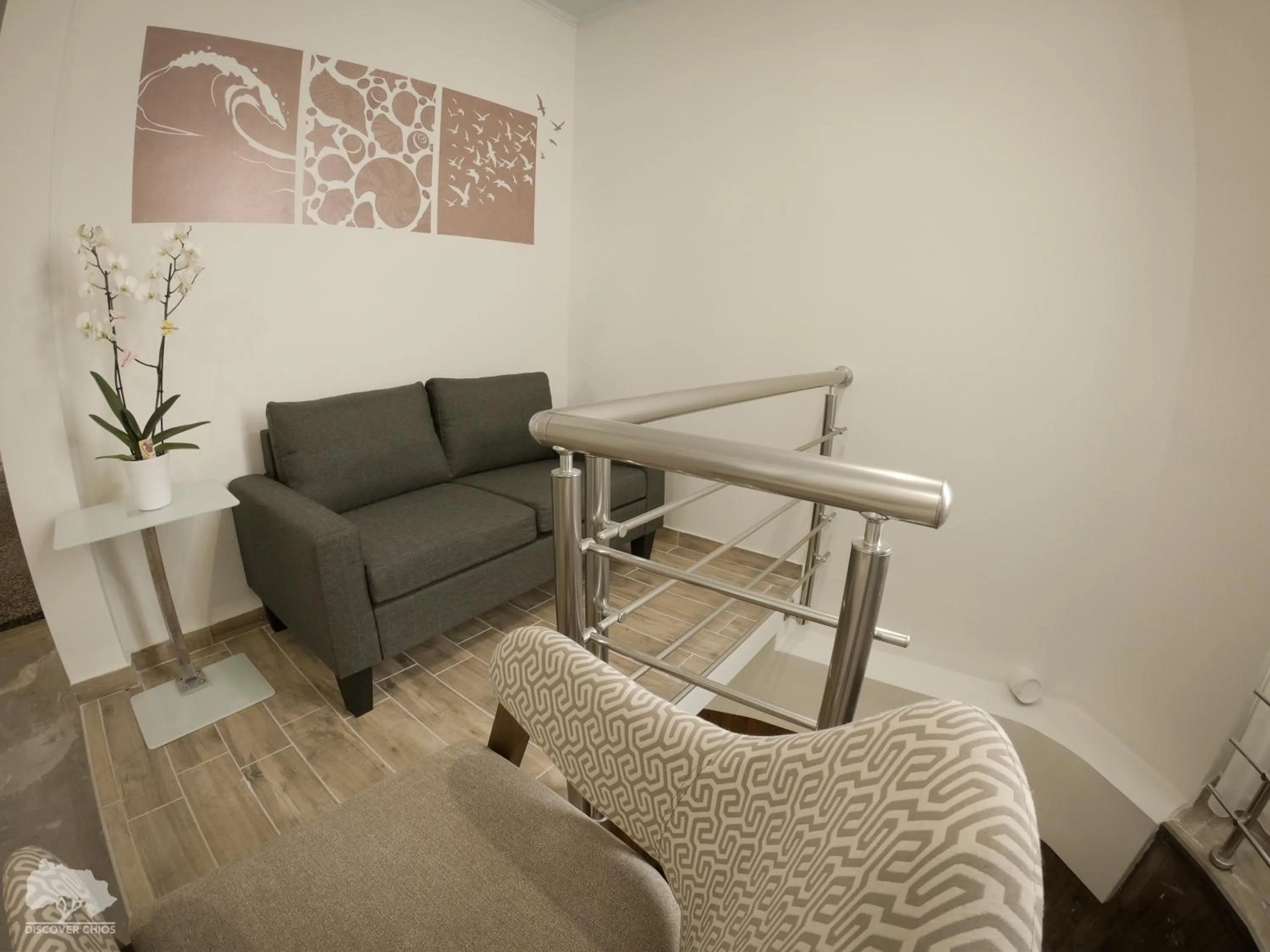 Living room in Costa Point Chios