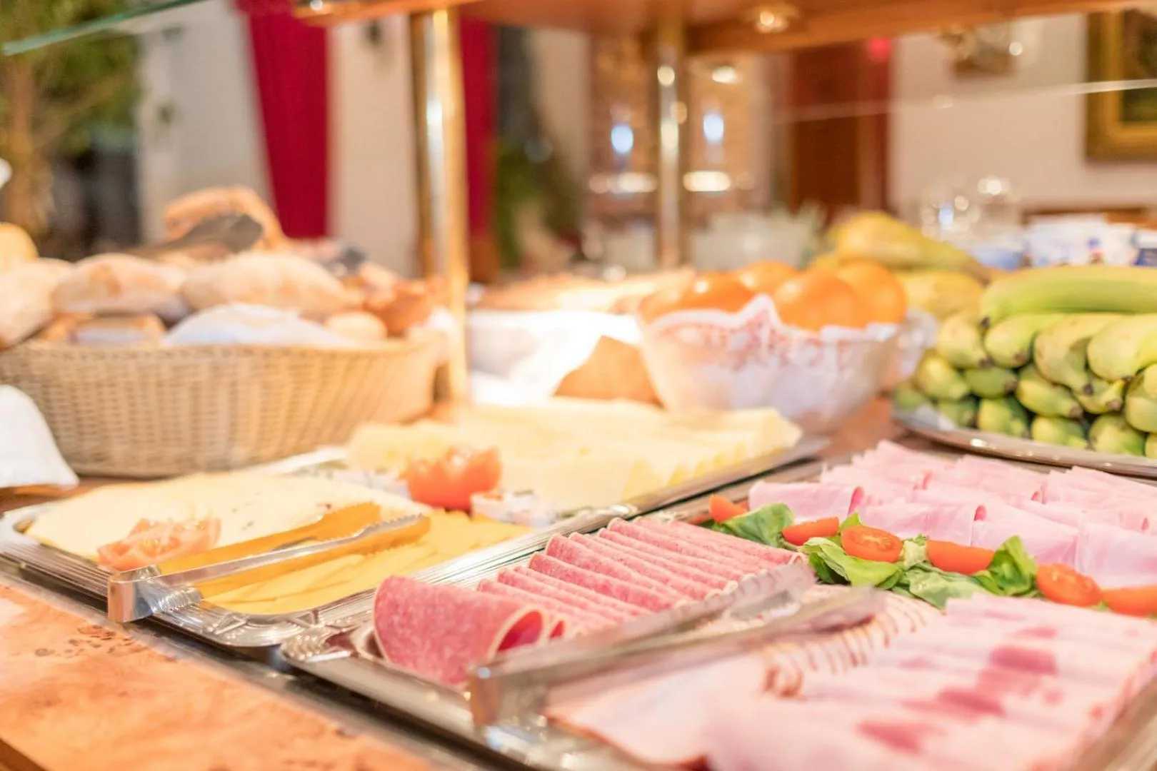 Buffet breakfast in Hotel Bayernland