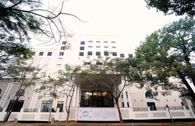 Facade/entrance in Hotel Polo Towers Agartala