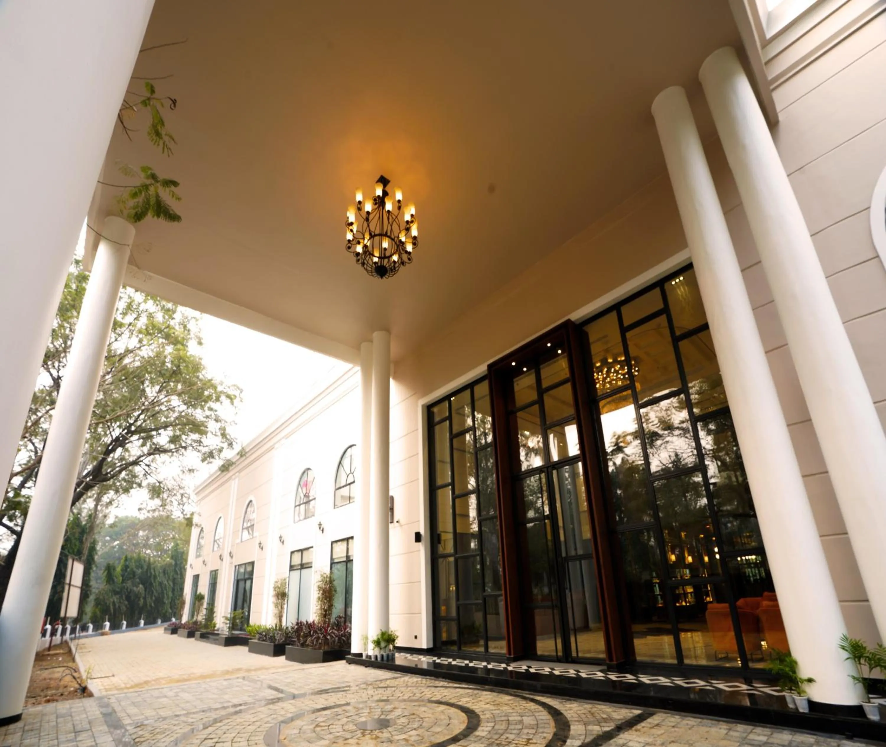 Facade/entrance in Hotel Polo Towers Agartala