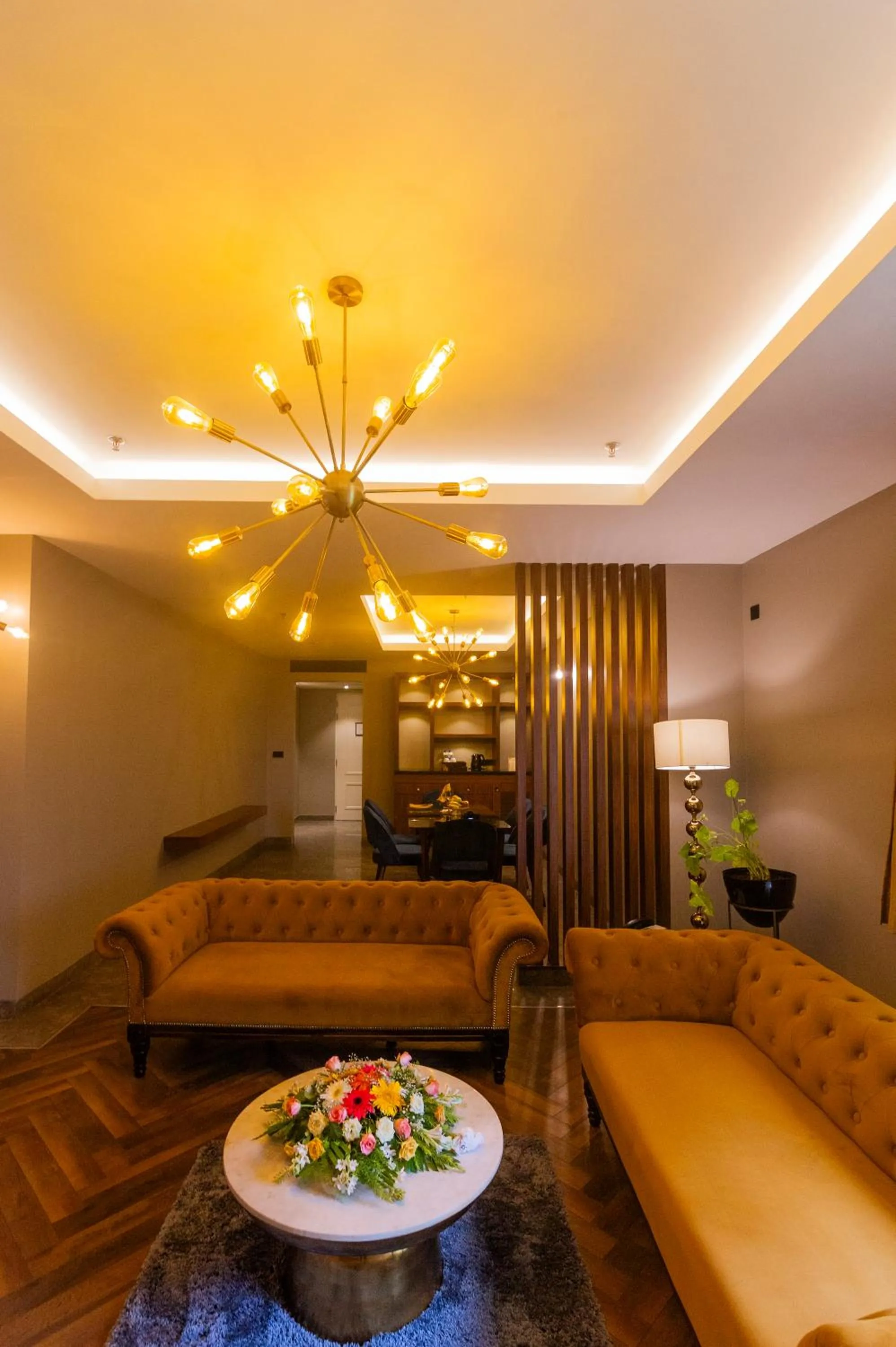 Living room in Hotel Polo Towers Agartala