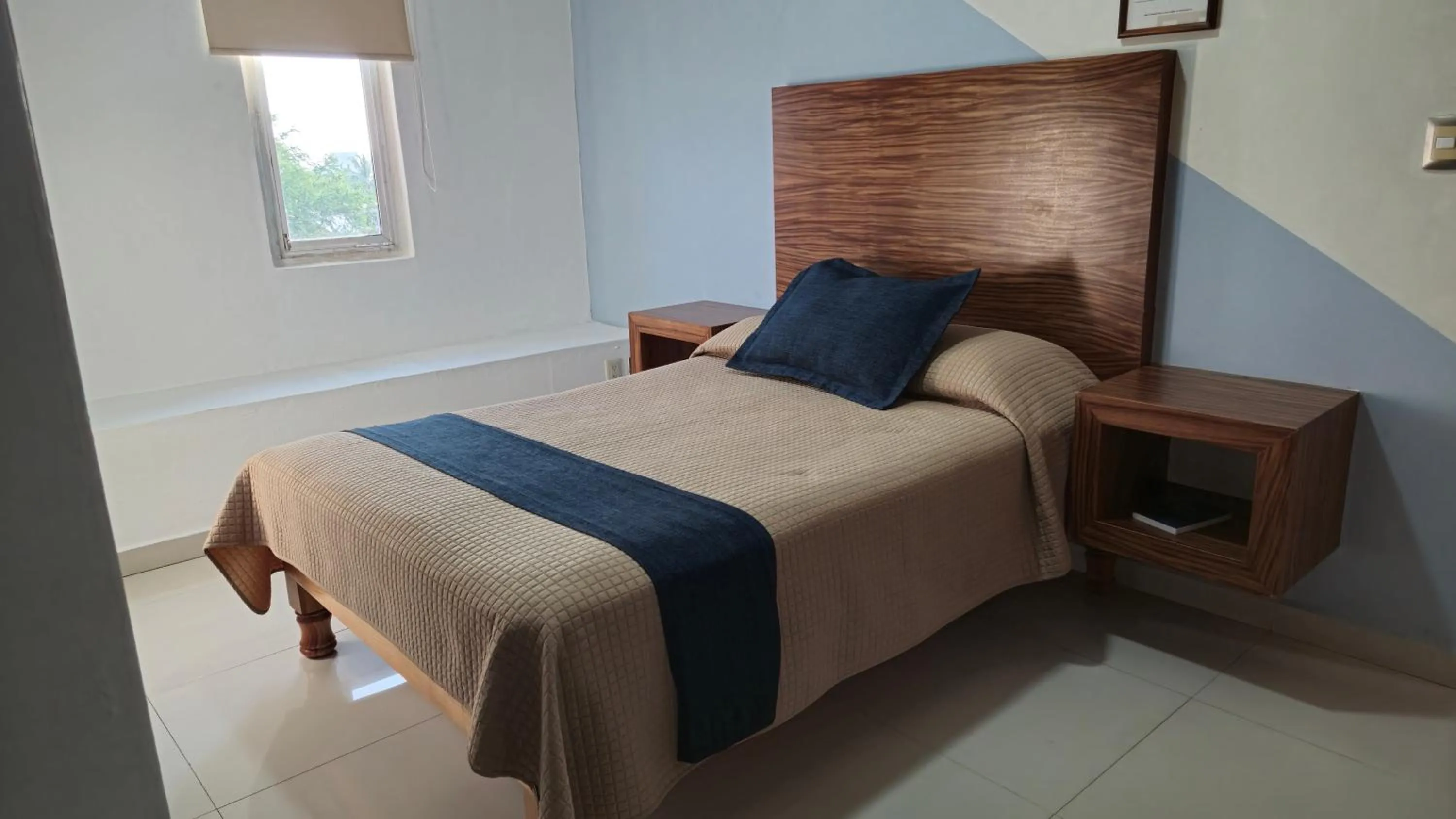 Bed in Hotel La Estancia