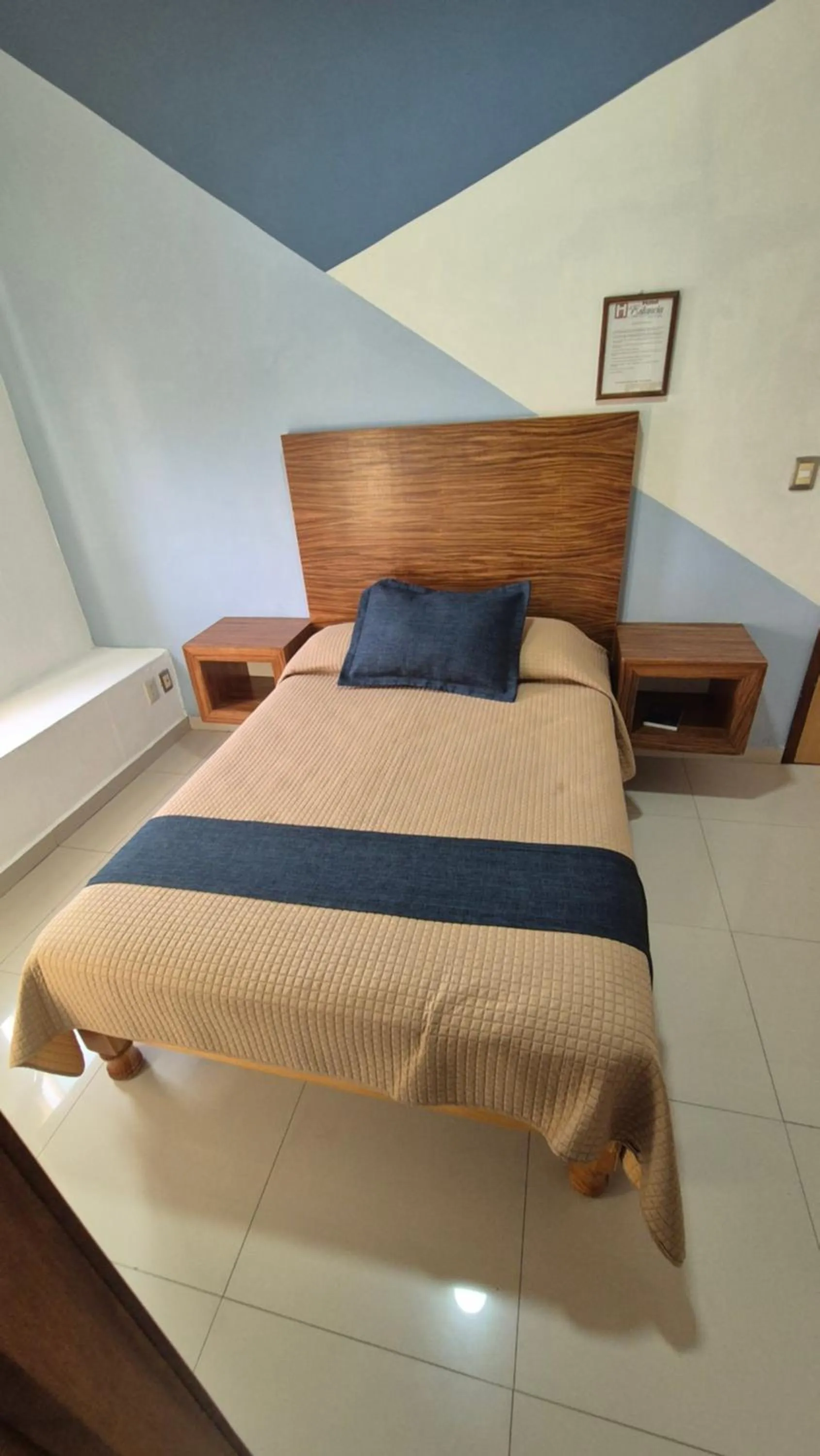 Bed in Hotel La Estancia